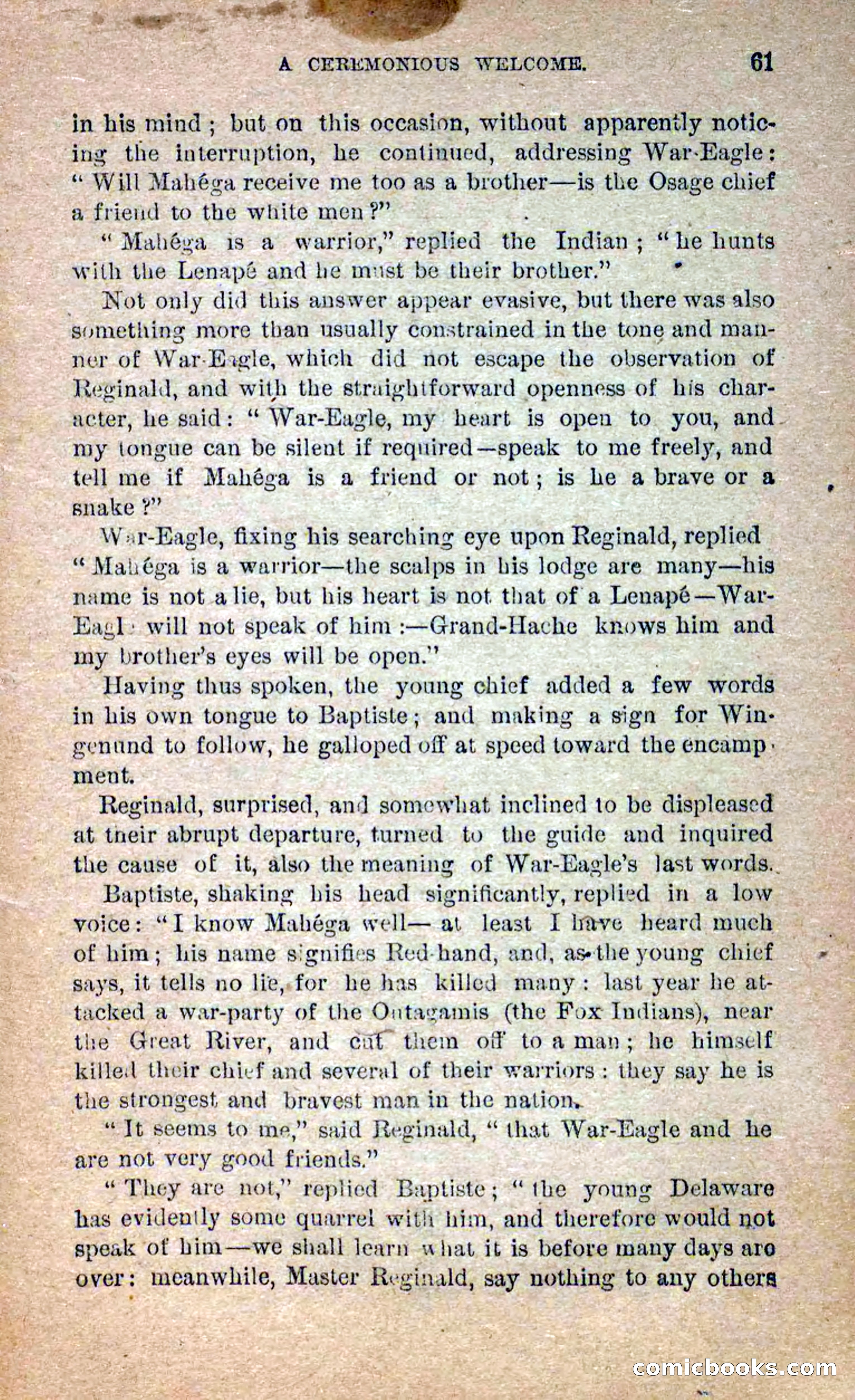 Beadle's Dime Novels No. 258: The White Brave — page 59 of 100