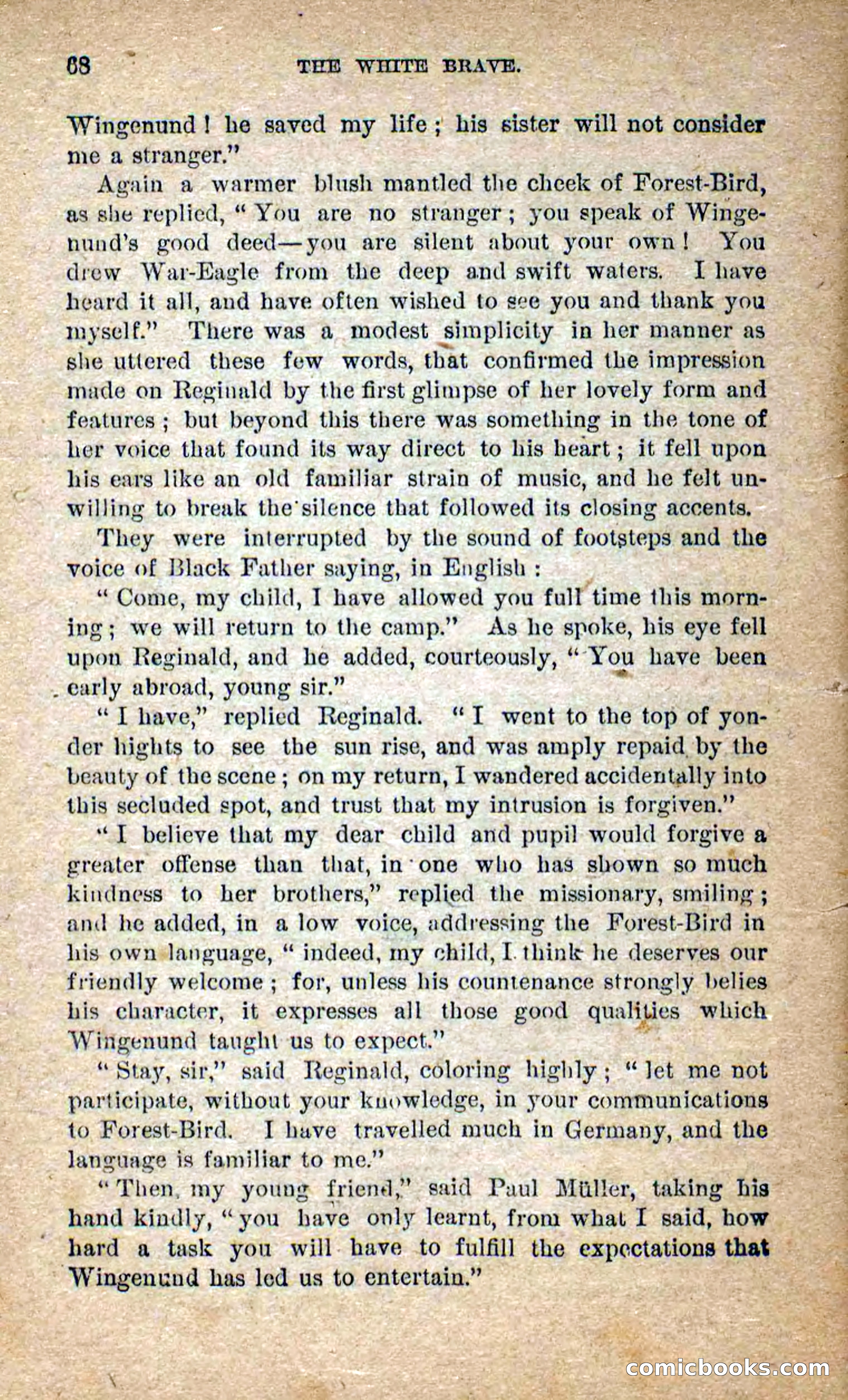 Beadle's Dime Novels No. 258: The White Brave — page 66 of 100