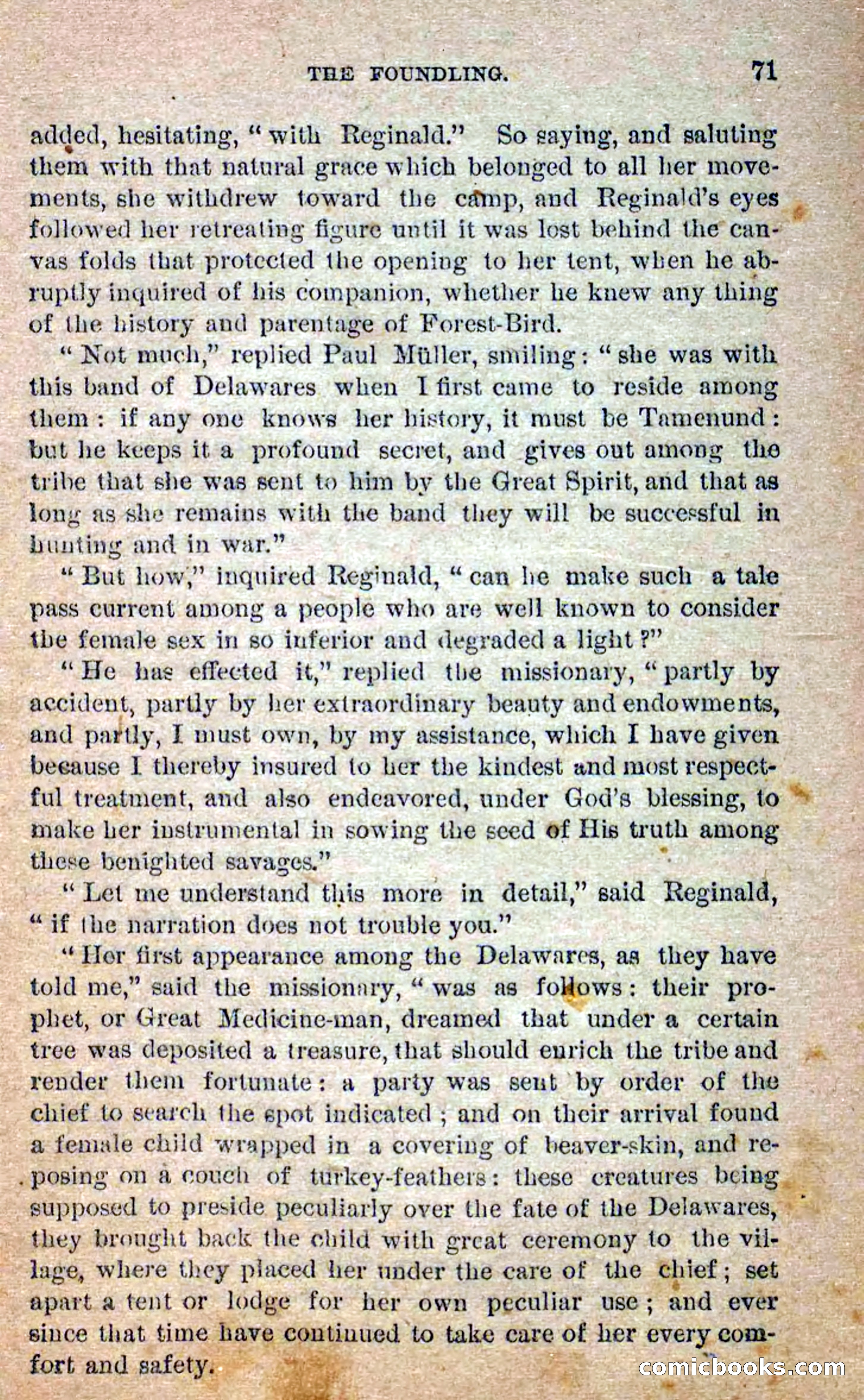Beadle's Dime Novels No. 258: The White Brave — page 69 of 100
