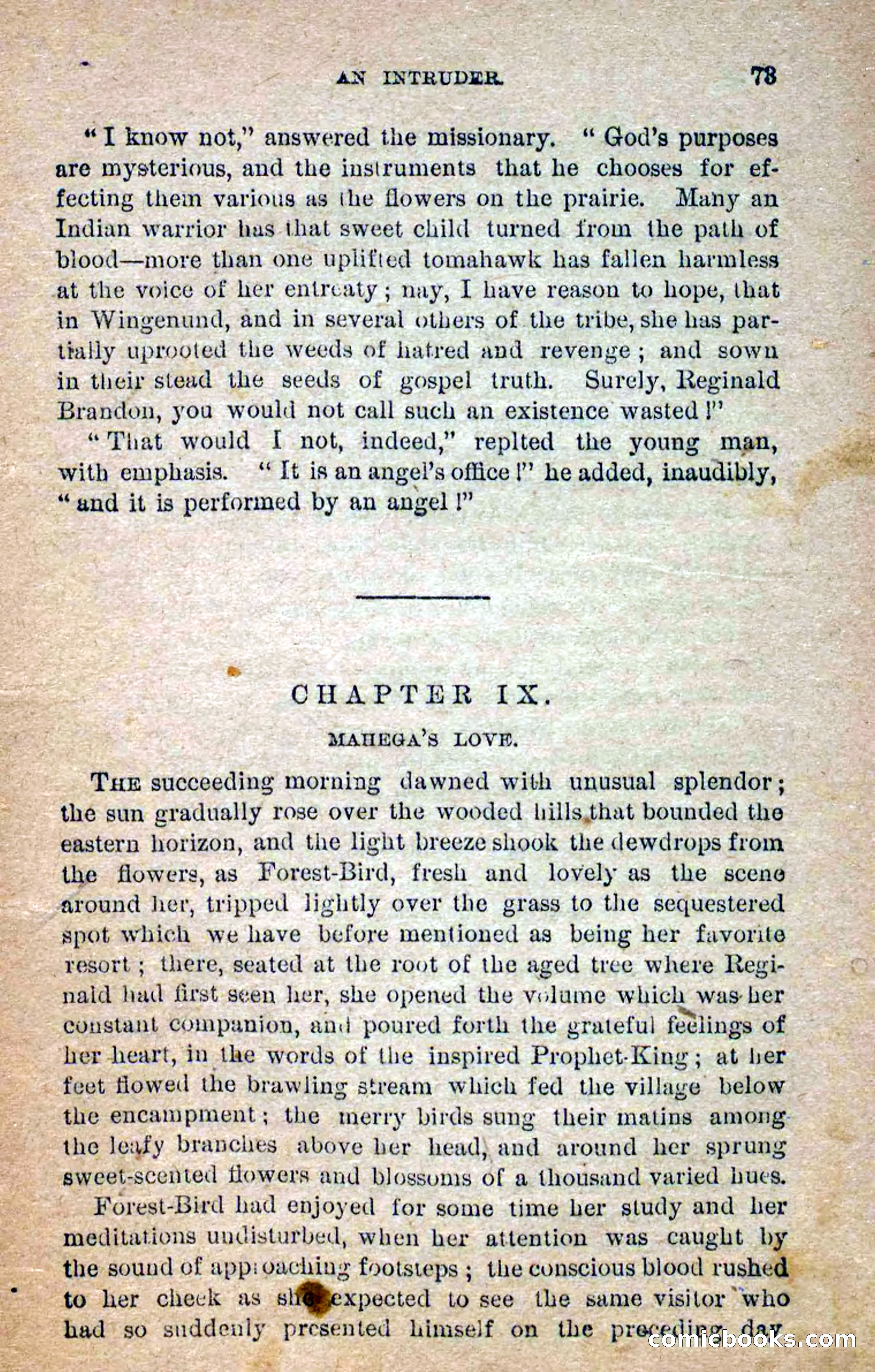 Beadle's Dime Novels No. 258: The White Brave — page 71 of 100