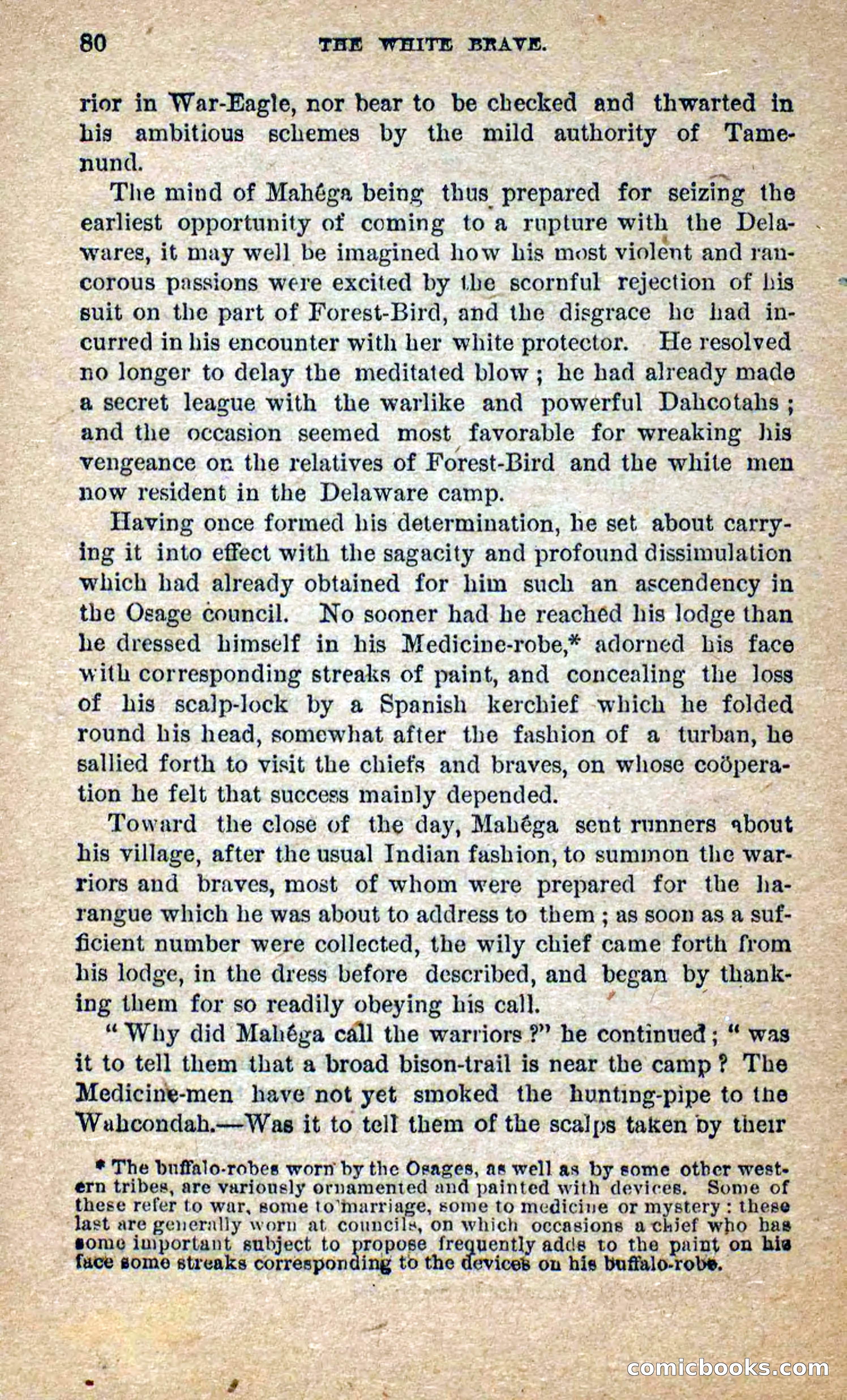 Beadle's Dime Novels No. 258: The White Brave — page 78 of 100