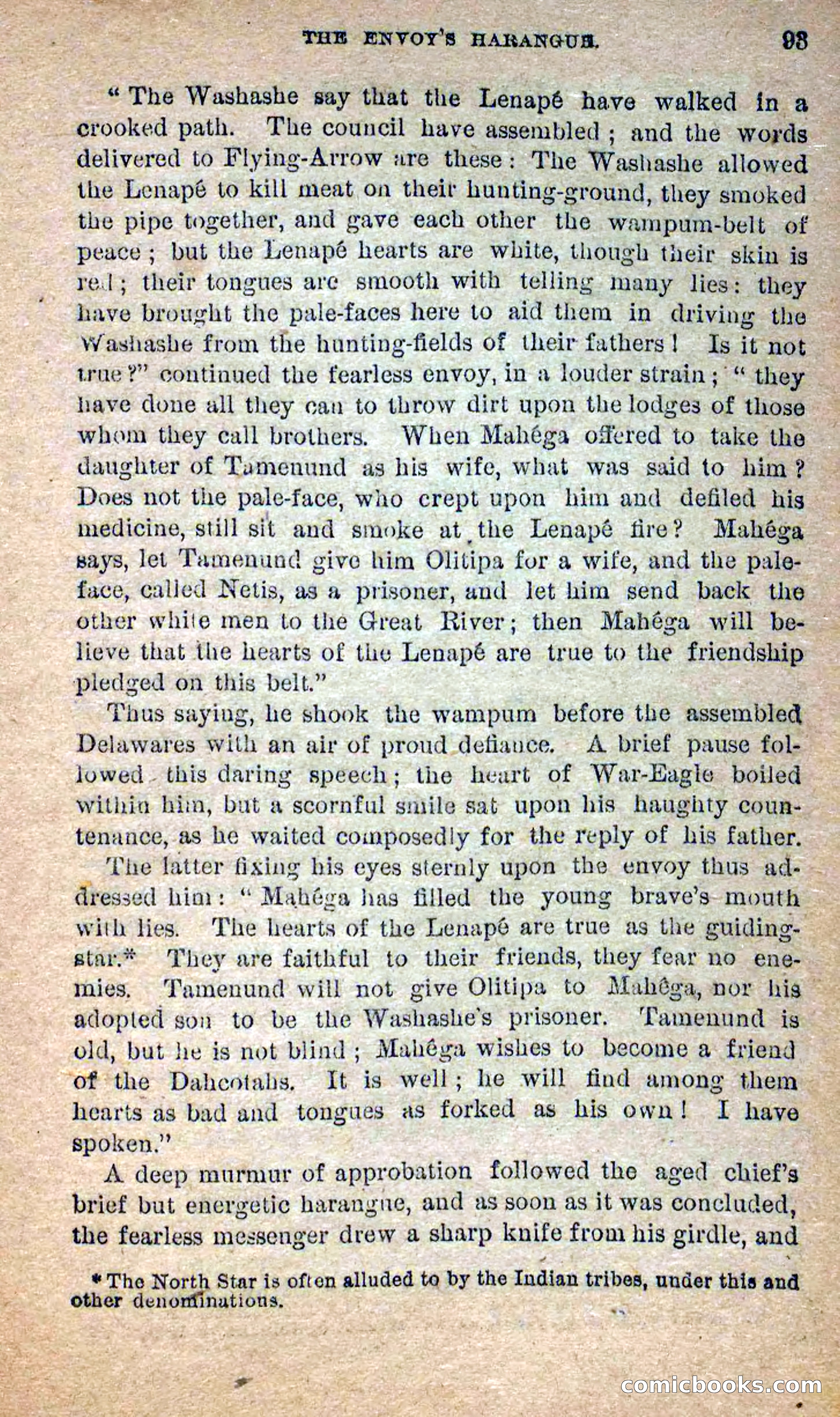 Beadle's Dime Novels No. 258: The White Brave — page 91 of 100