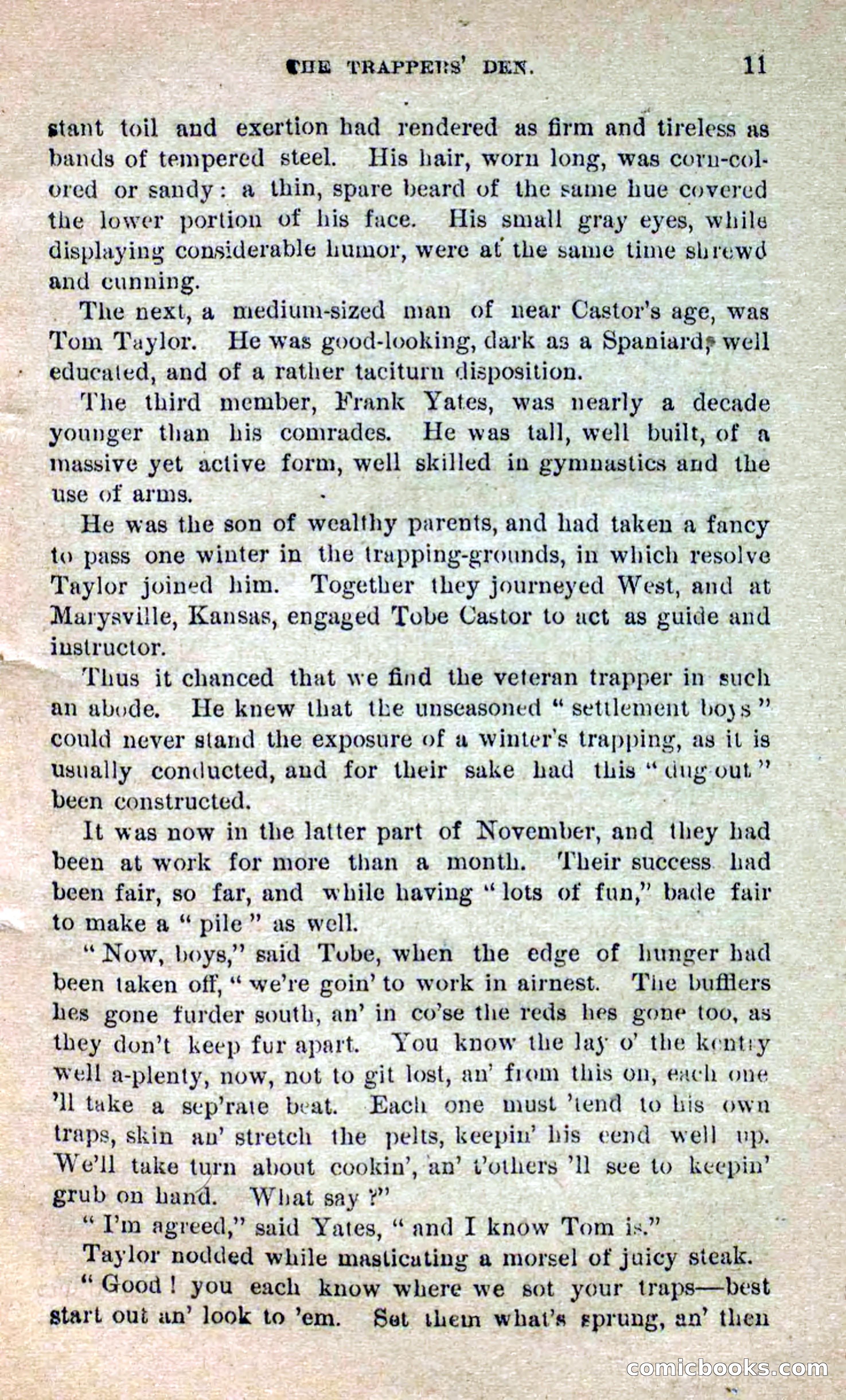 Beadle's Dime Novels No. 264: Mountain Kate — page 7 of 100