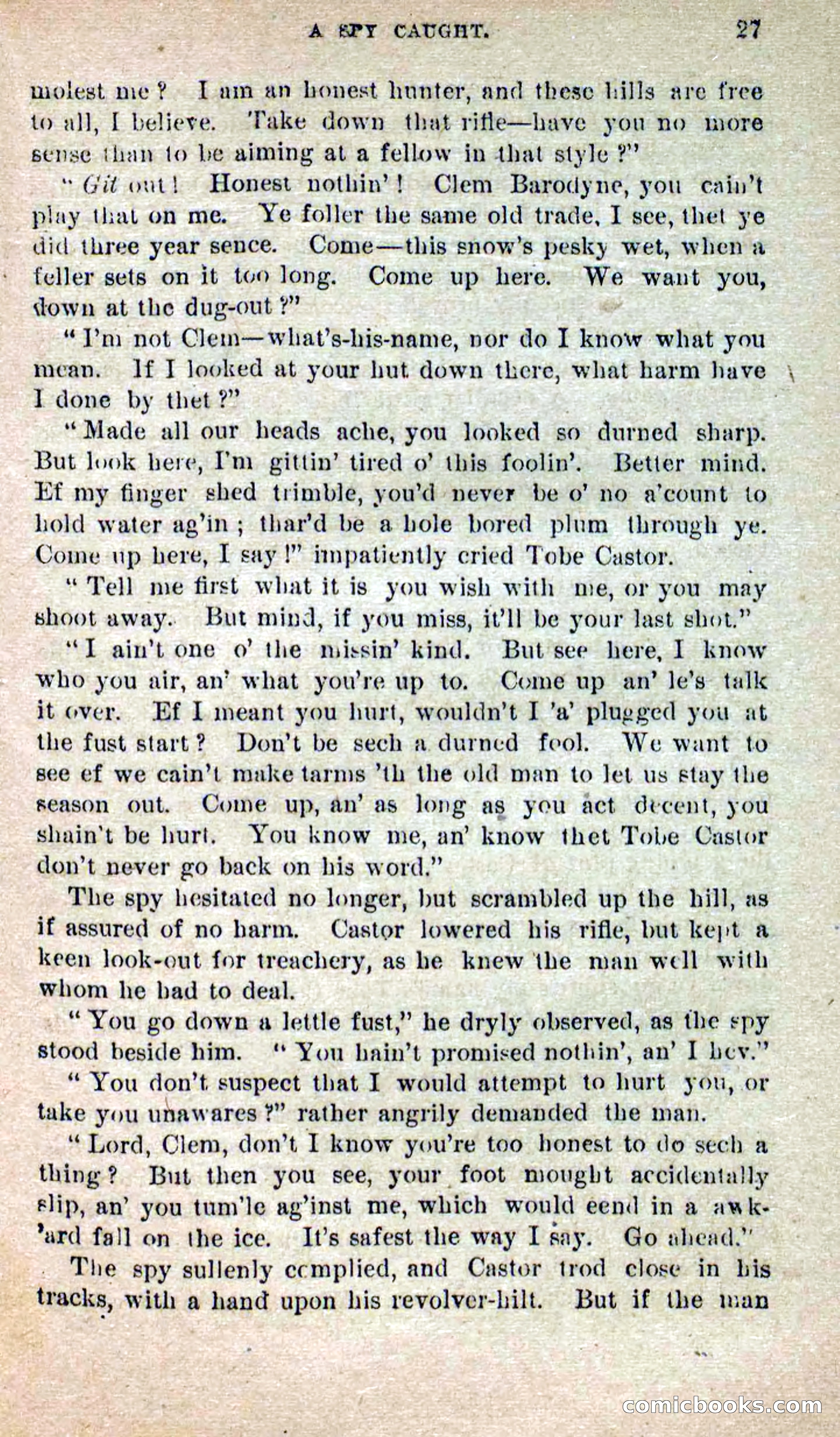 Beadle's Dime Novels No. 264: Mountain Kate — page 23 of 100