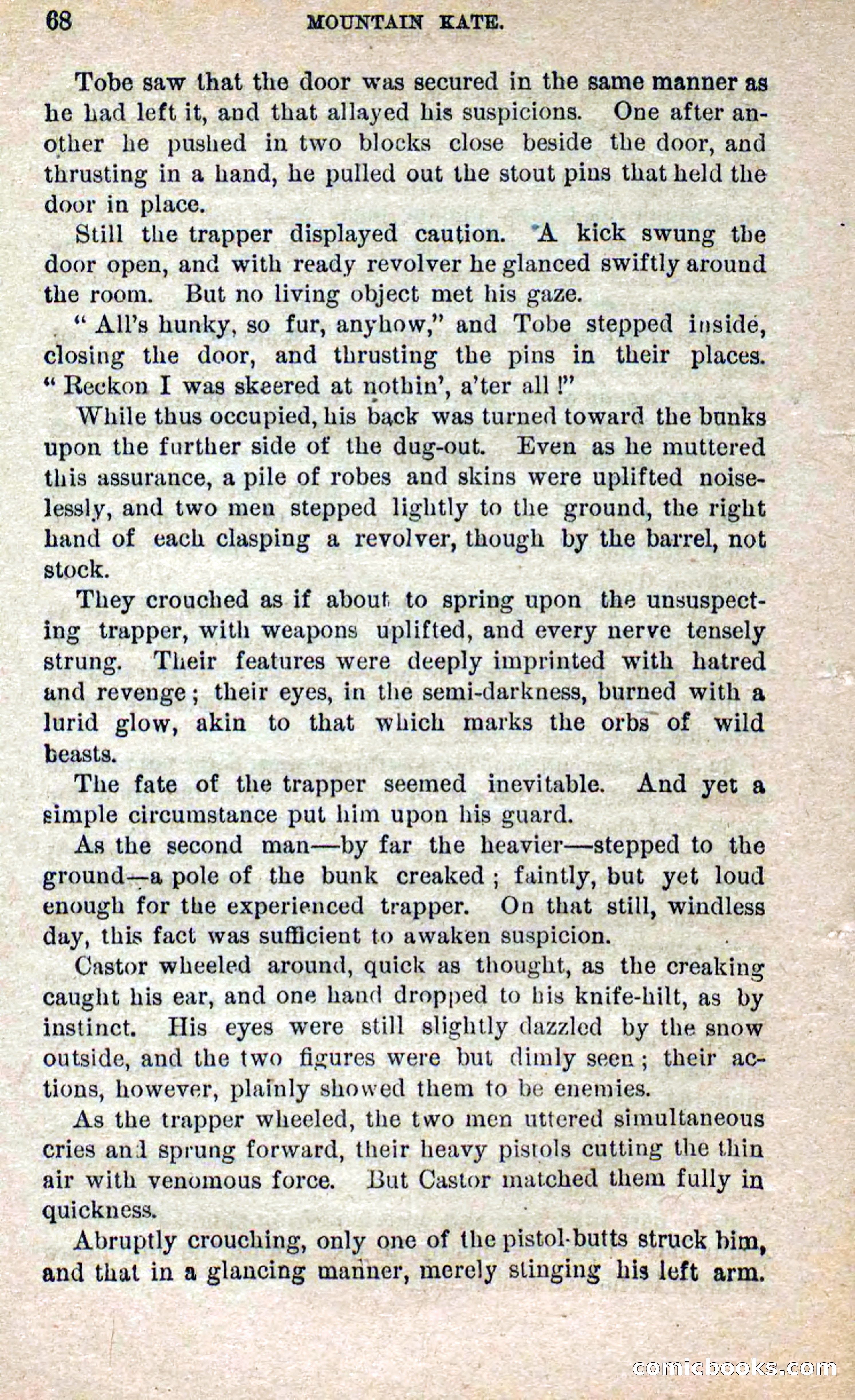 Beadle's Dime Novels No. 264: Mountain Kate — page 64 of 100