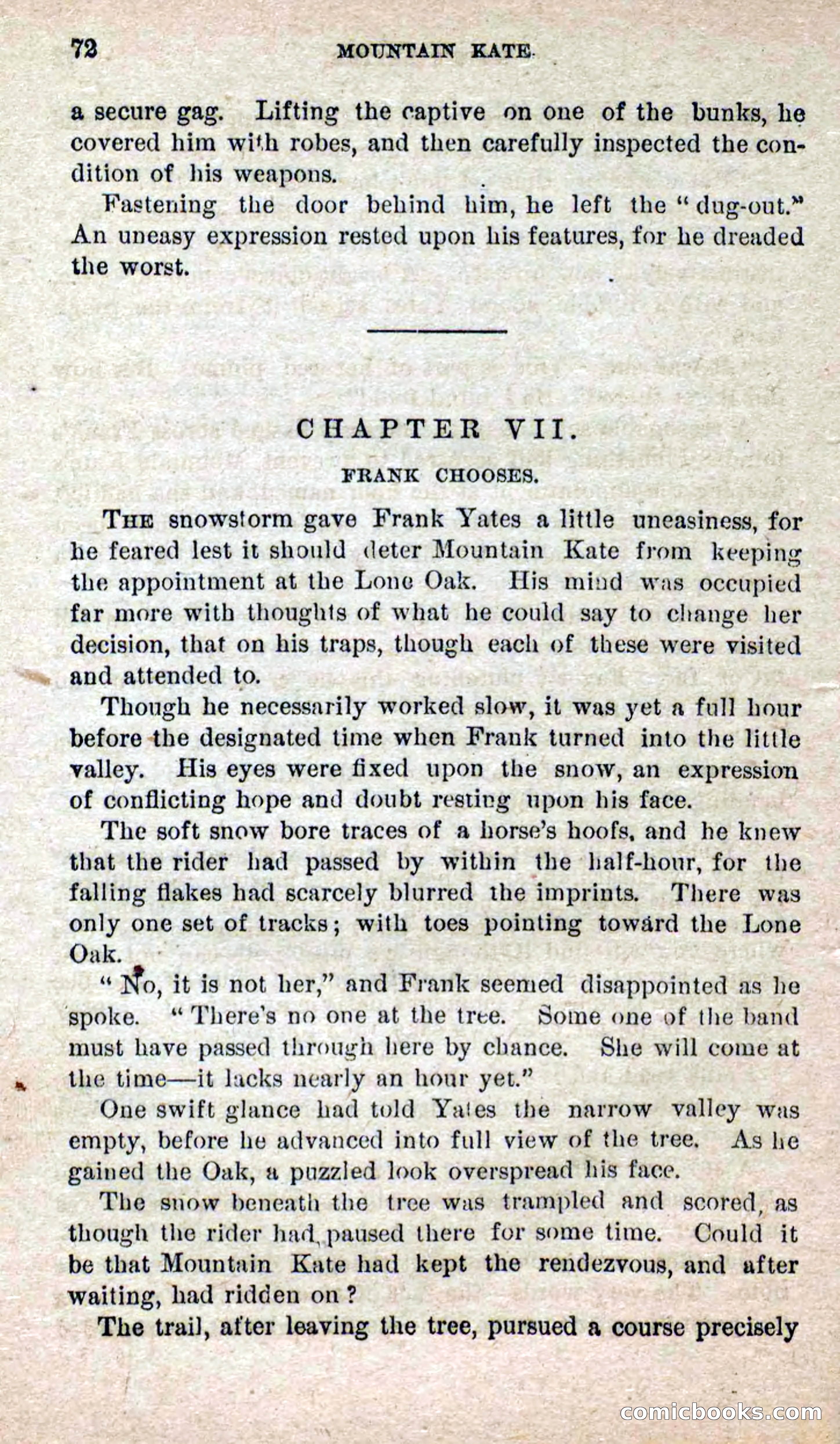 Beadle's Dime Novels No. 264: Mountain Kate — page 68 of 100