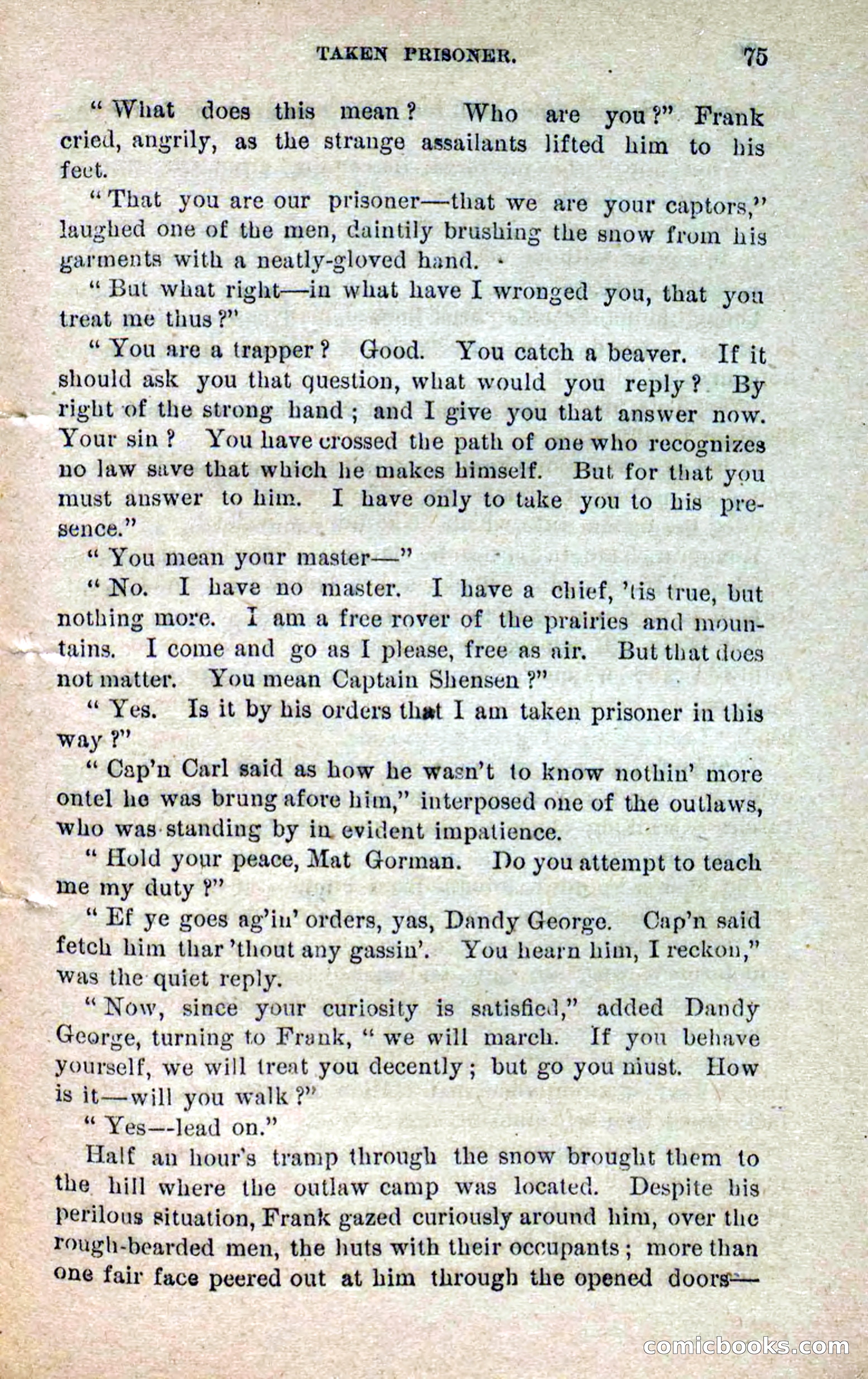 Beadle's Dime Novels No. 264: Mountain Kate — page 71 of 100