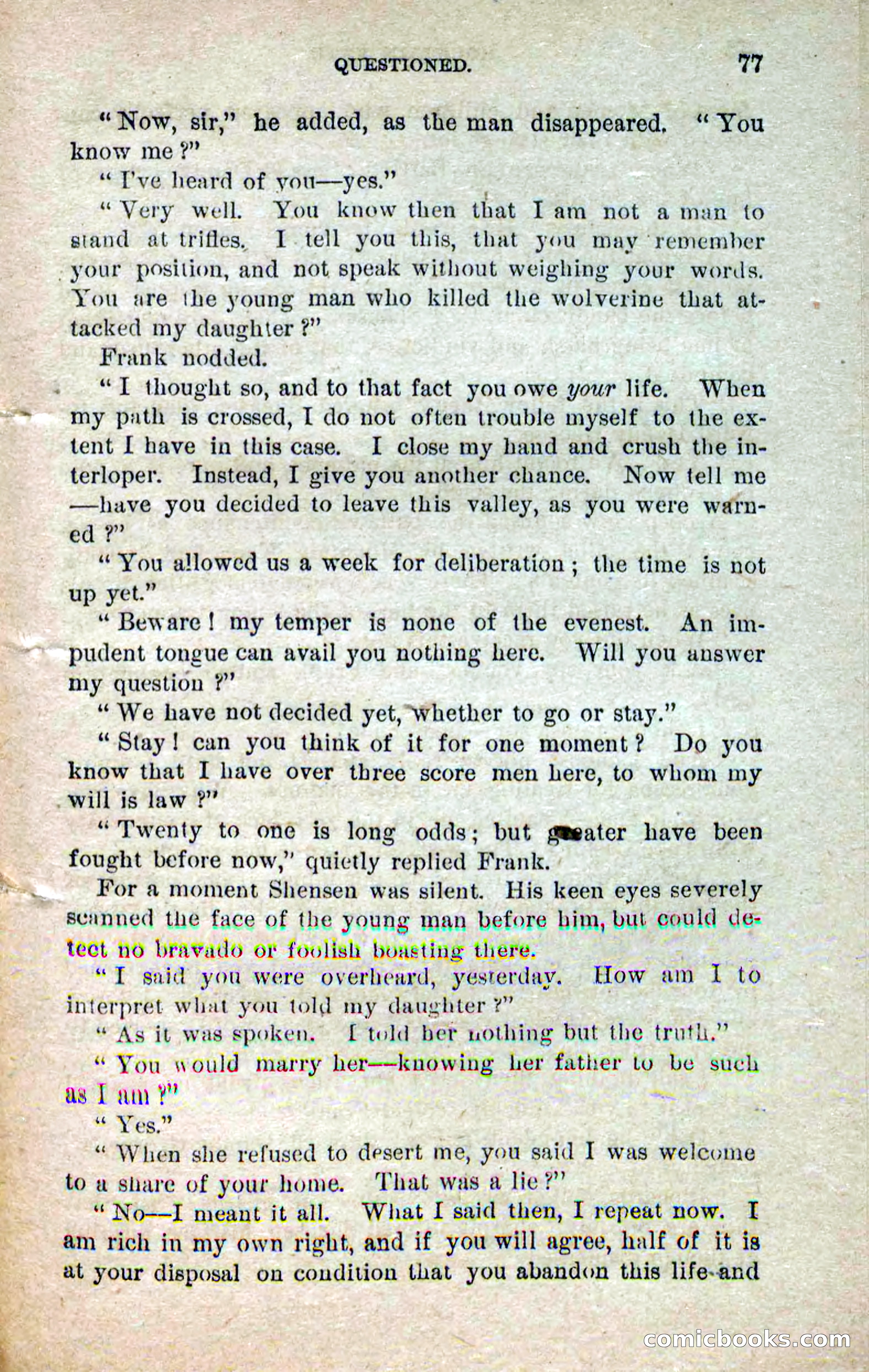 Beadle's Dime Novels No. 264: Mountain Kate — page 73 of 100