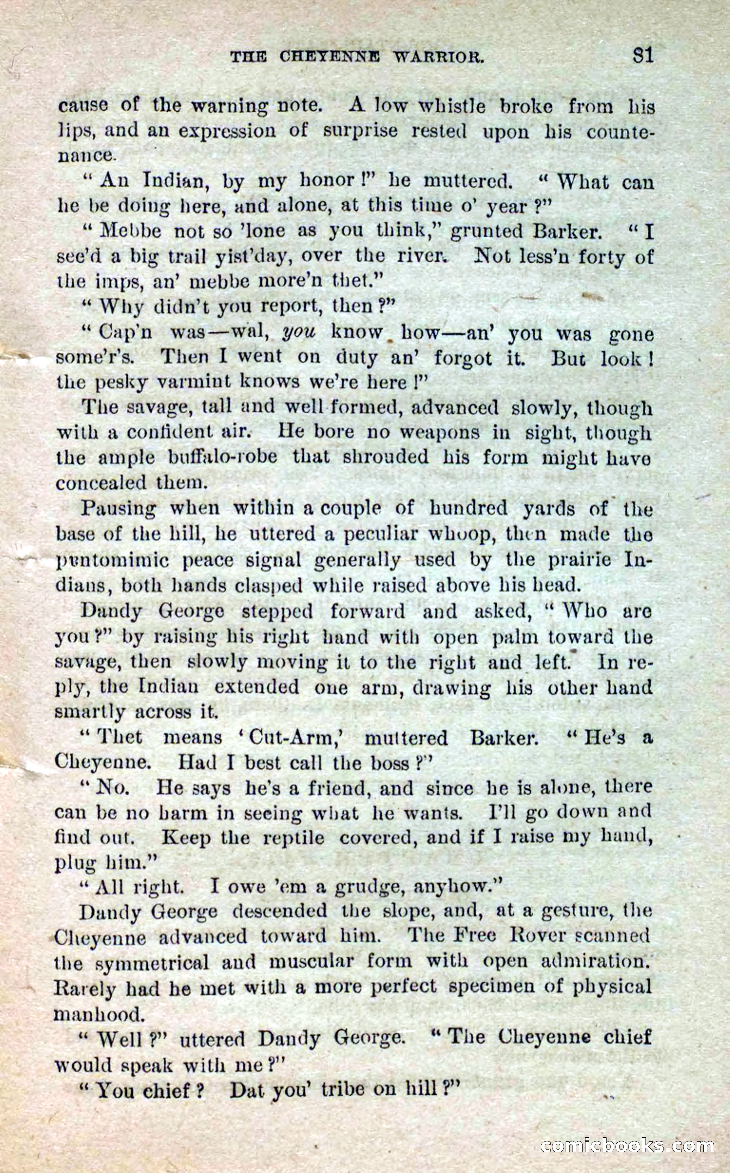 Beadle's Dime Novels No. 264: Mountain Kate — page 77 of 100