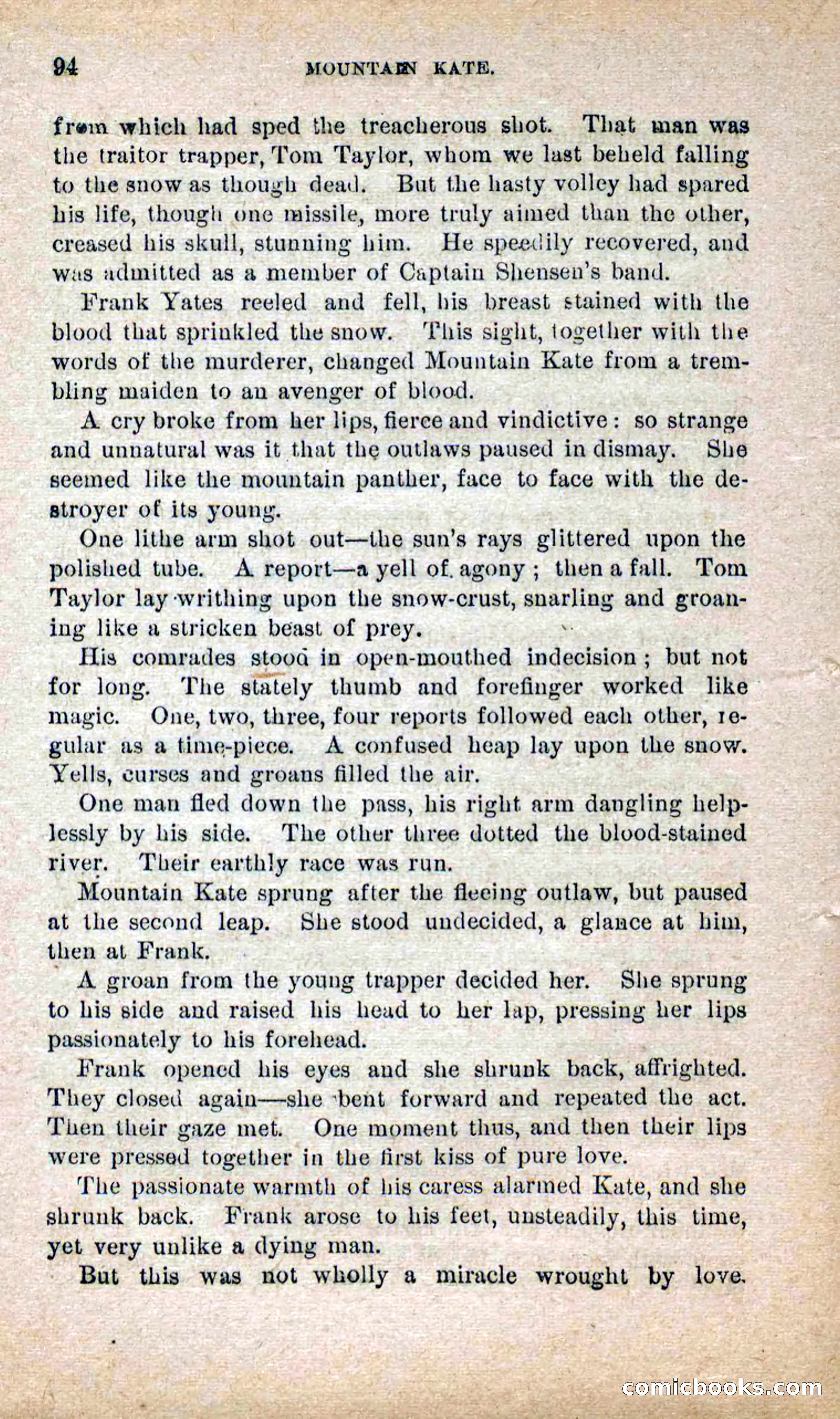 Beadle's Dime Novels No. 264: Mountain Kate — page 90 of 100