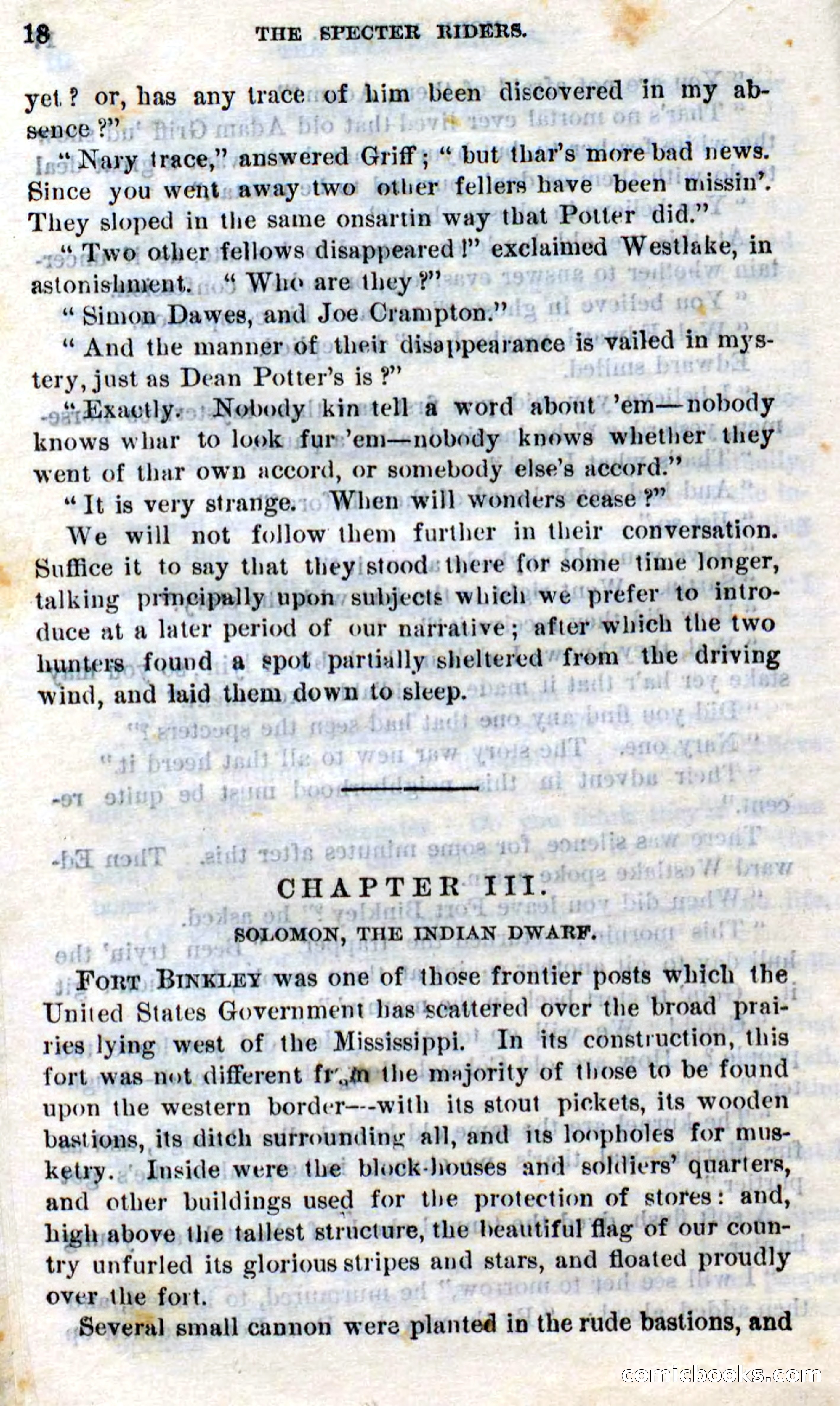 Beadle's Dime Novels No. 268: The Specter Riders — page 16 of 100