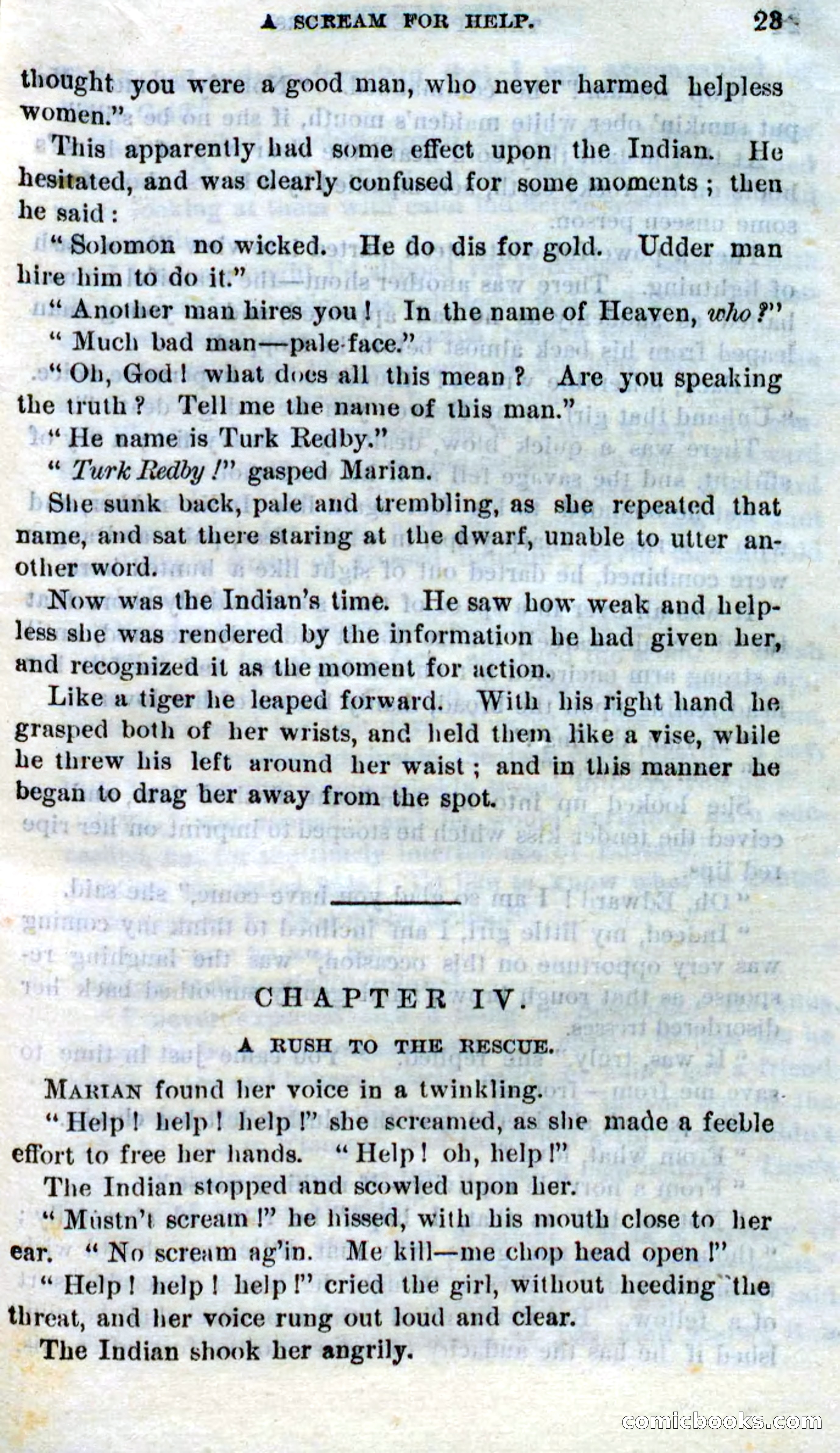 Beadle's Dime Novels No. 268: The Specter Riders — page 21 of 100