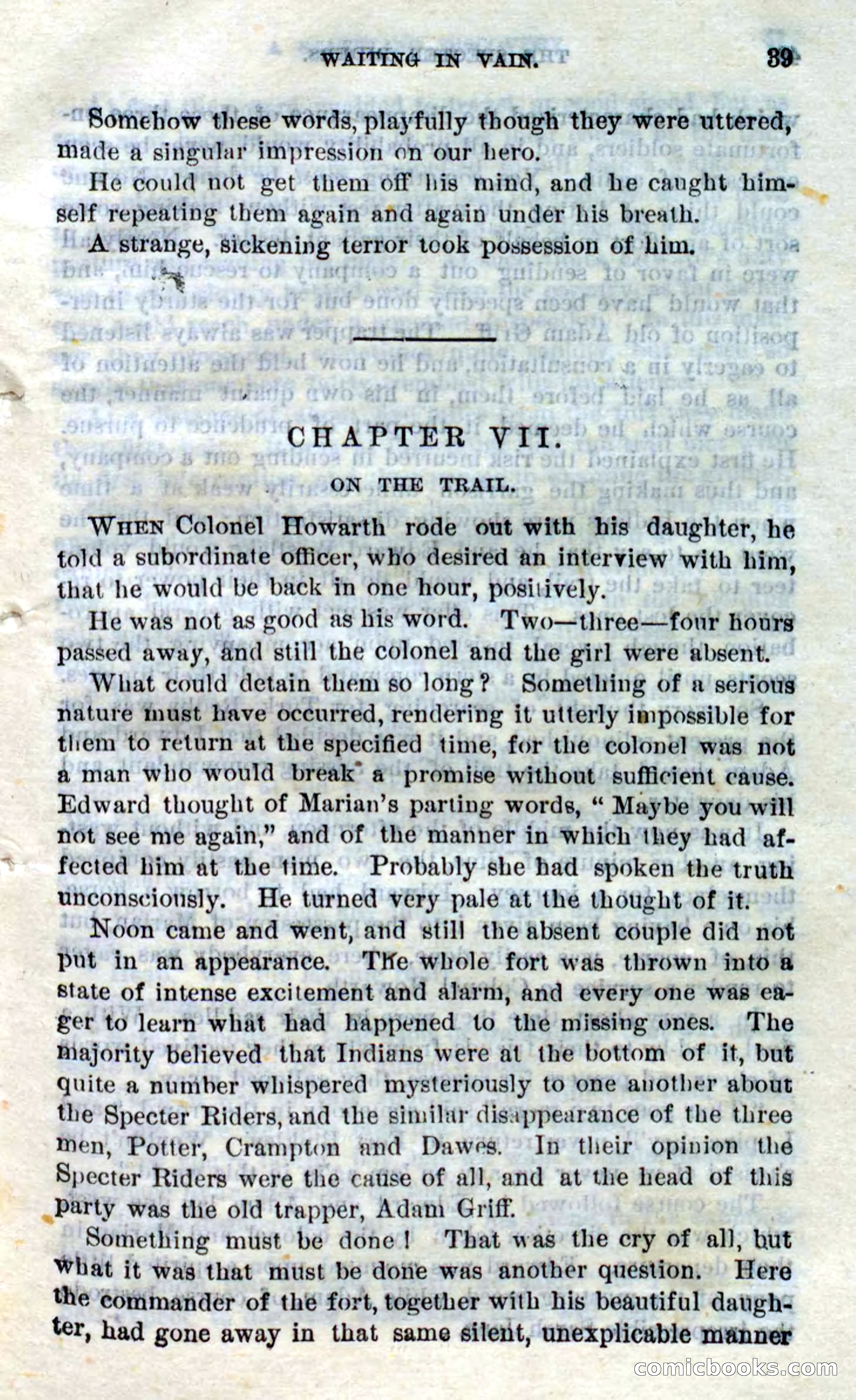 Beadle's Dime Novels No. 268: The Specter Riders — page 37 of 100