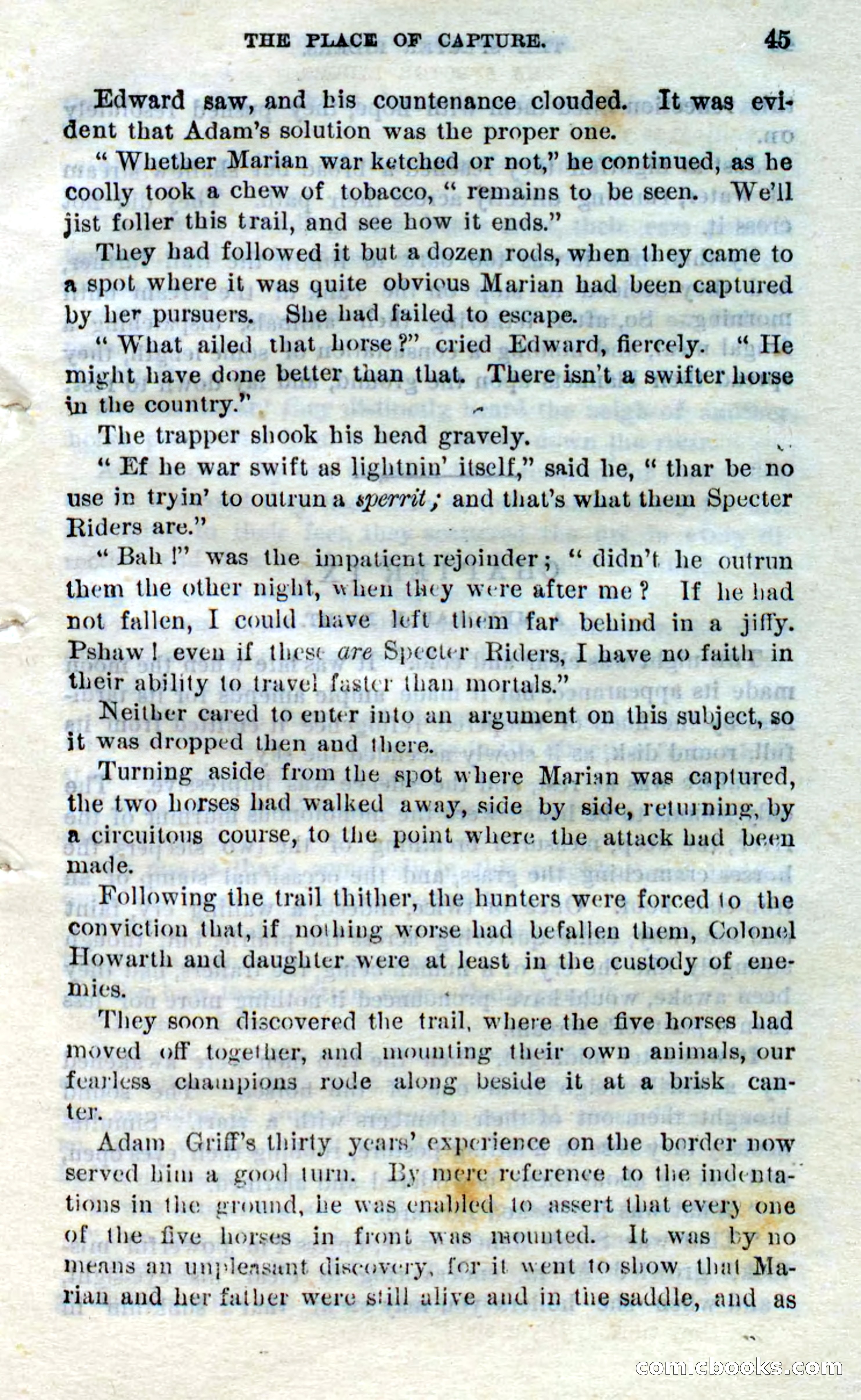 Beadle's Dime Novels No. 268: The Specter Riders — page 43 of 100