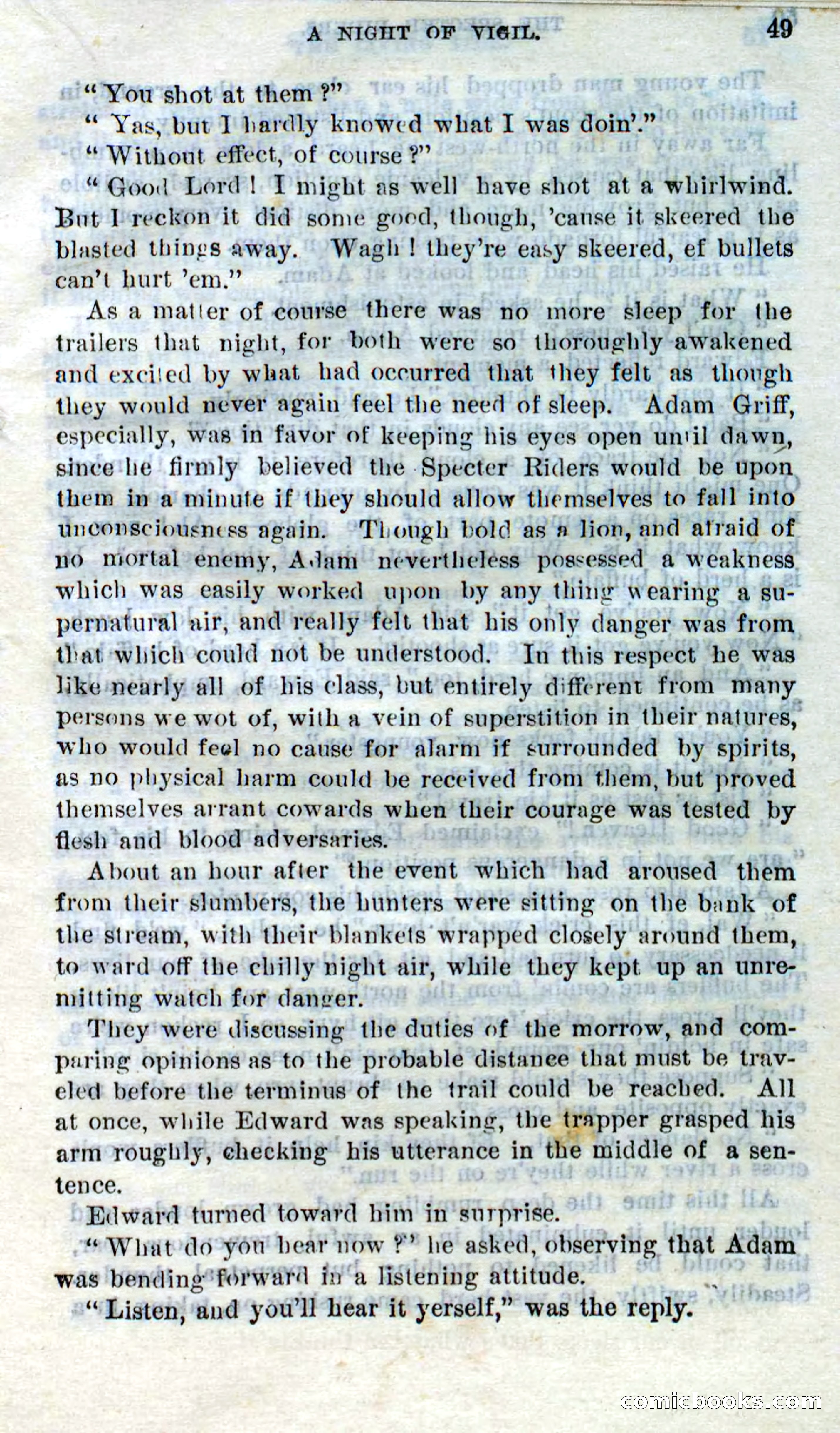 Beadle's Dime Novels No. 268: The Specter Riders — page 47 of 100