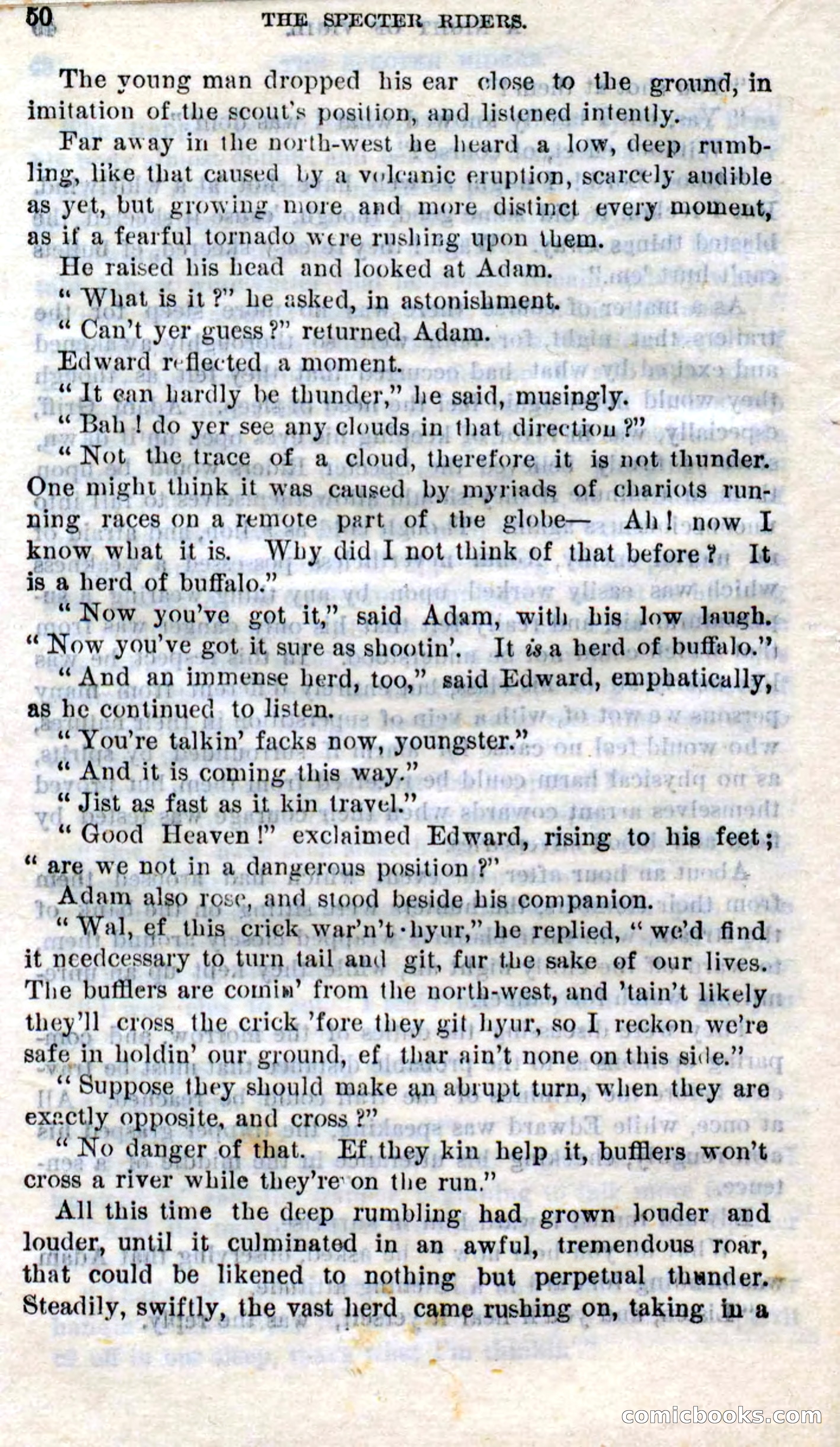 Beadle's Dime Novels No. 268: The Specter Riders — page 48 of 100