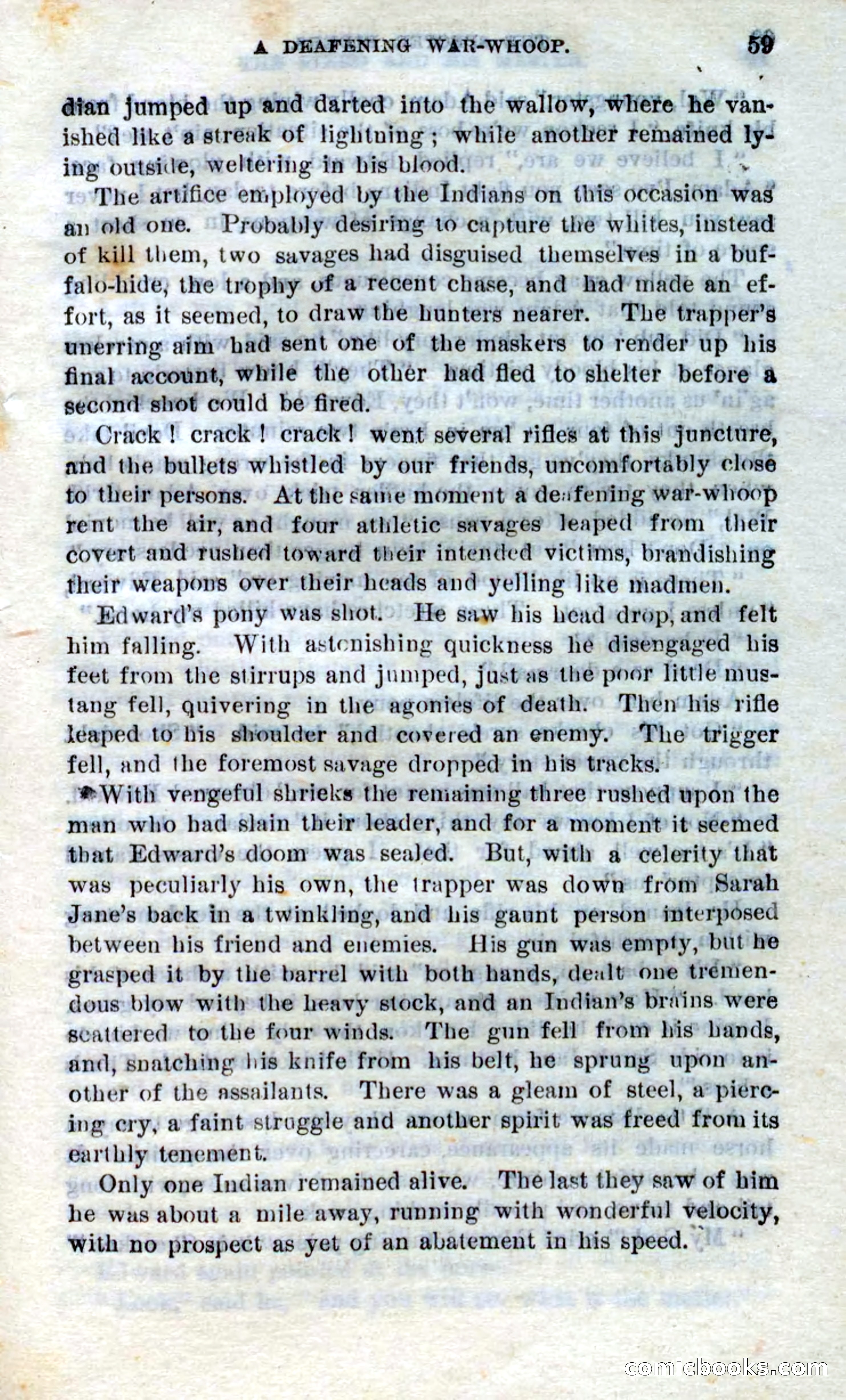 Beadle's Dime Novels No. 268: The Specter Riders — page 57 of 100