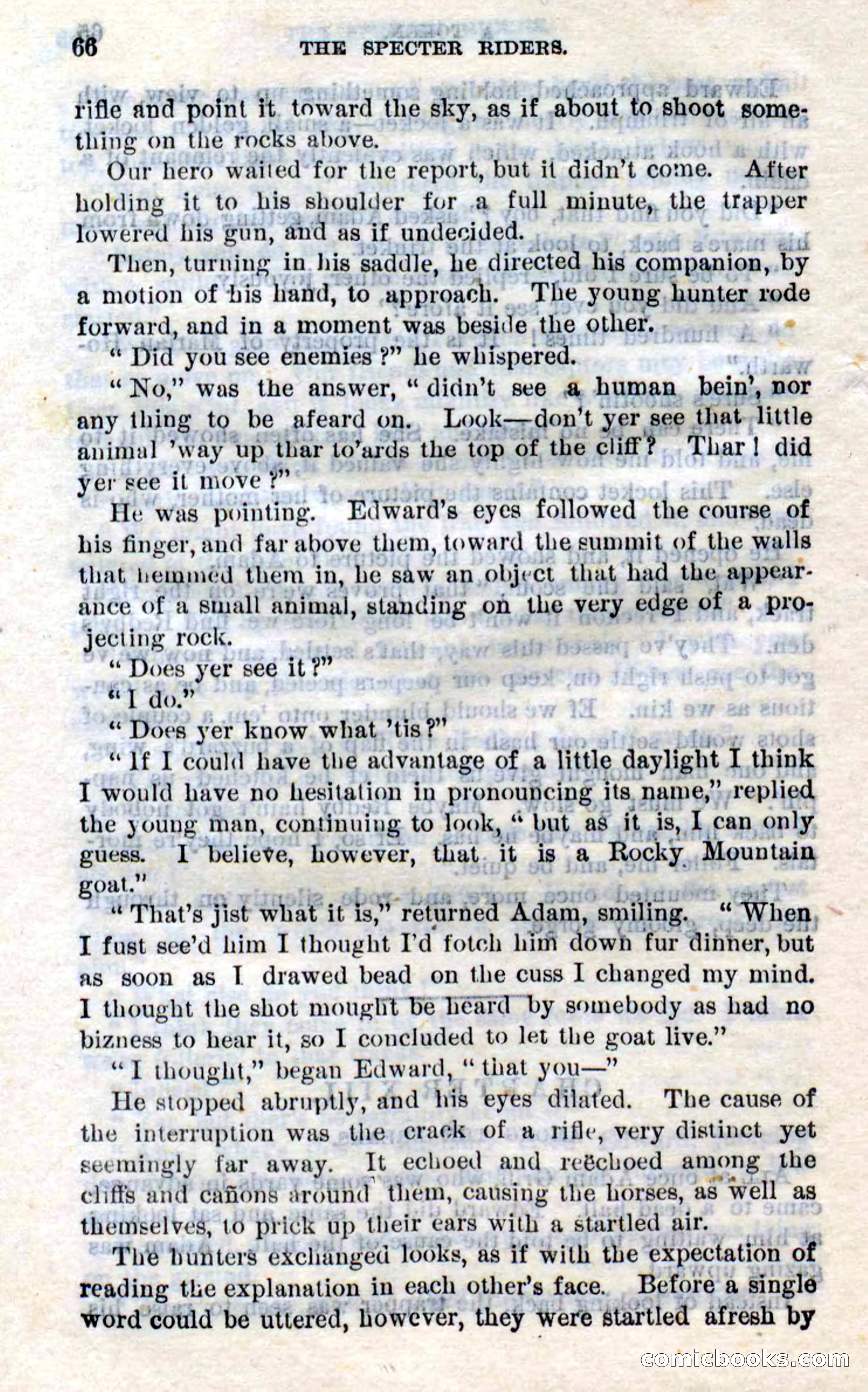 Beadle's Dime Novels No. 268: The Specter Riders — page 64 of 100