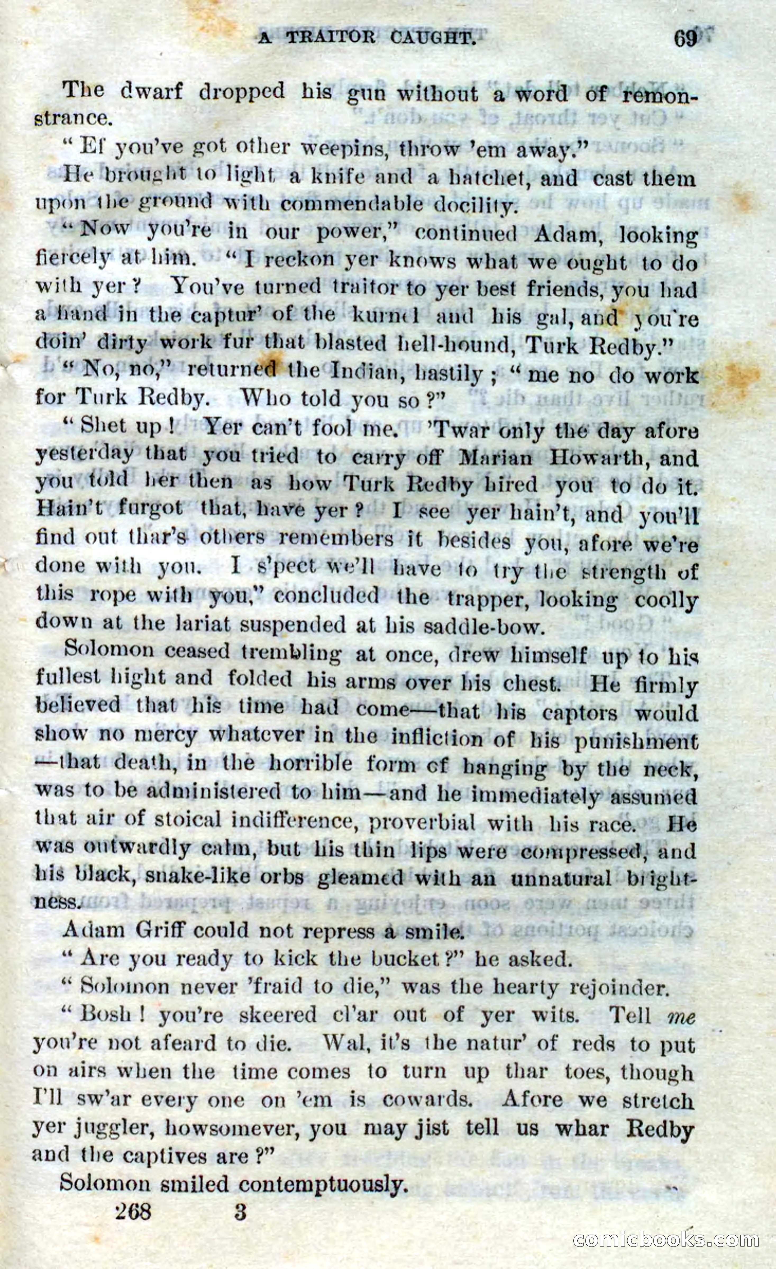 Beadle's Dime Novels No. 268: The Specter Riders — page 67 of 100