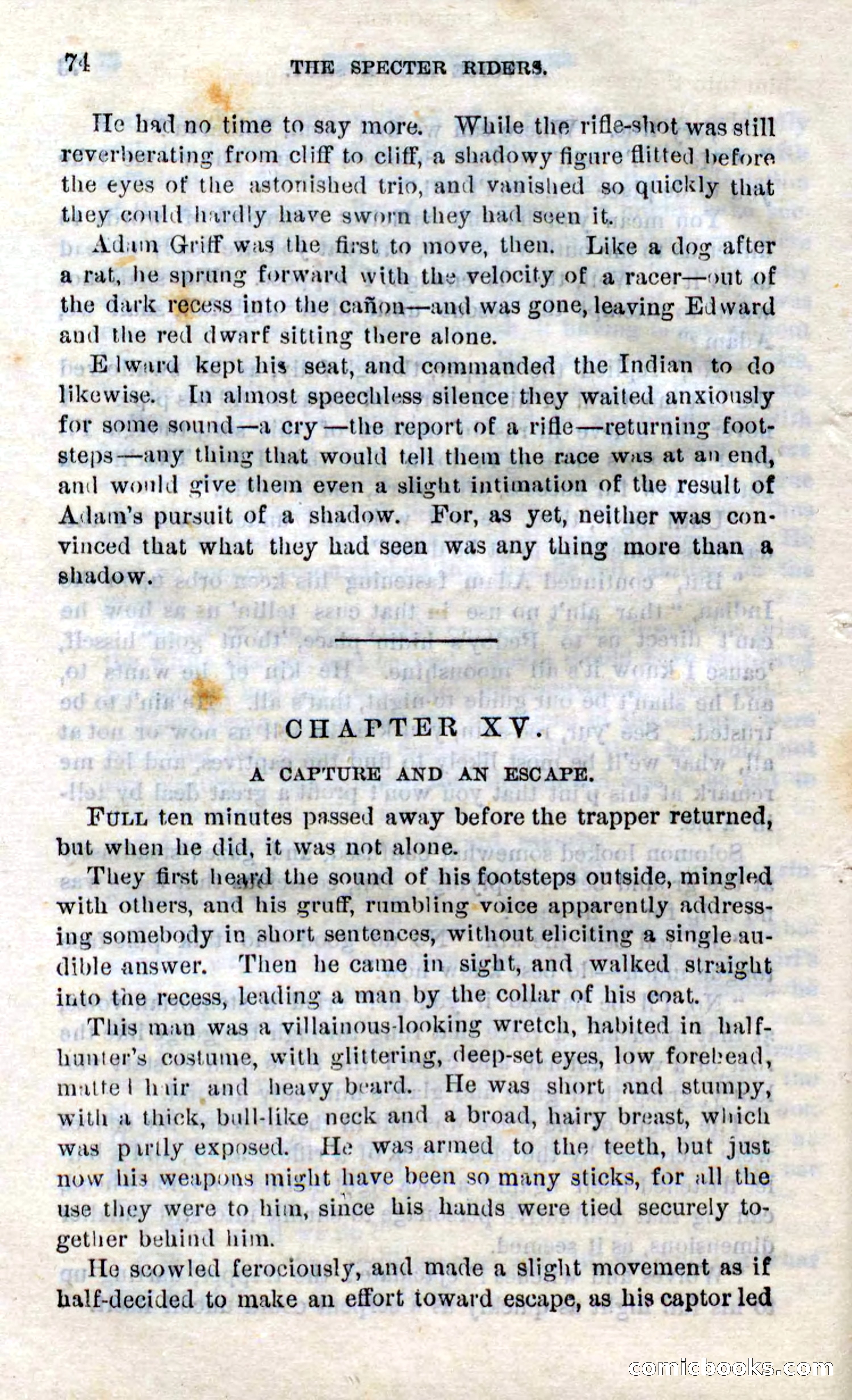 Beadle's Dime Novels No. 268: The Specter Riders — page 72 of 100