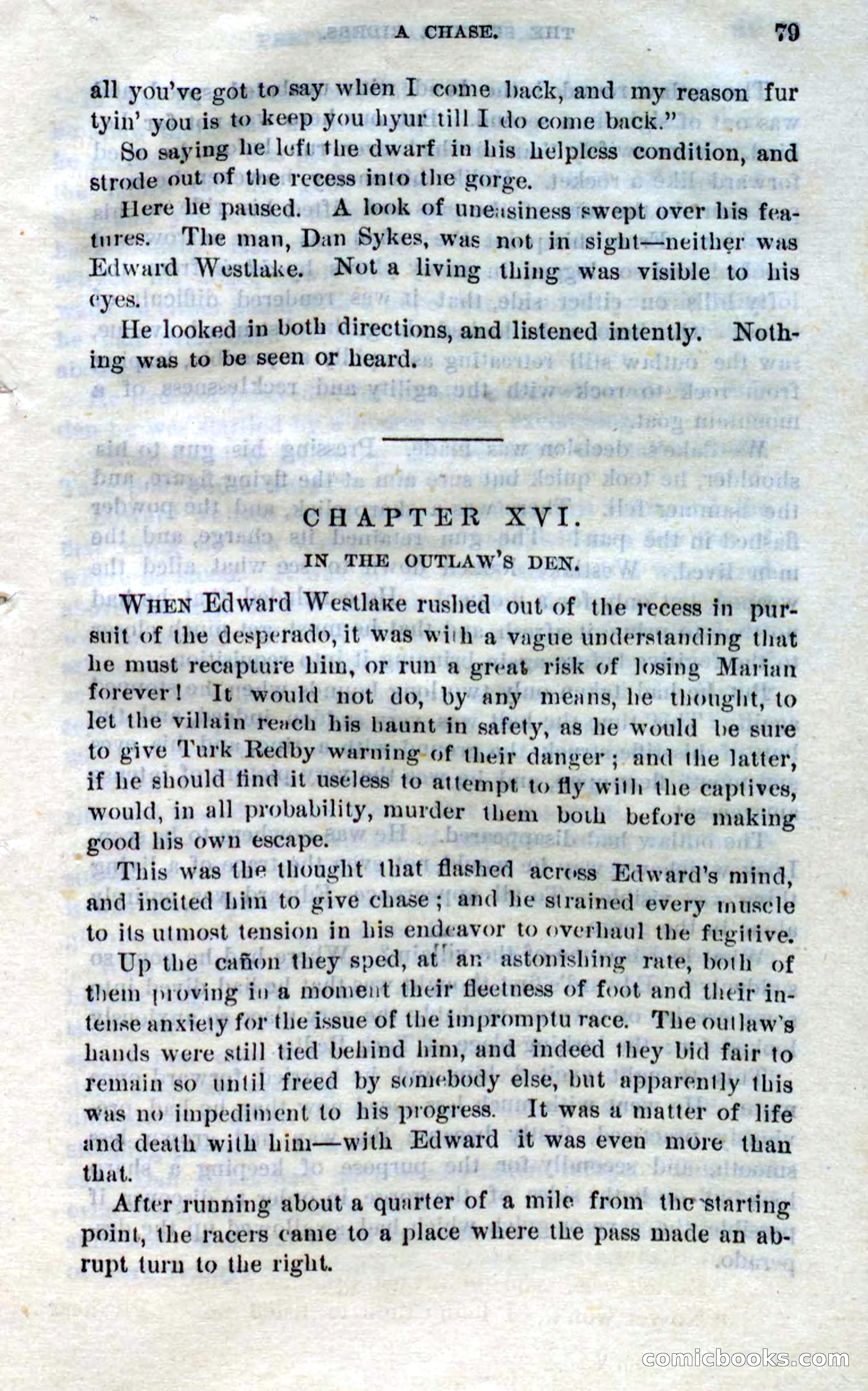 Beadle's Dime Novels No. 268: The Specter Riders — page 77 of 100
