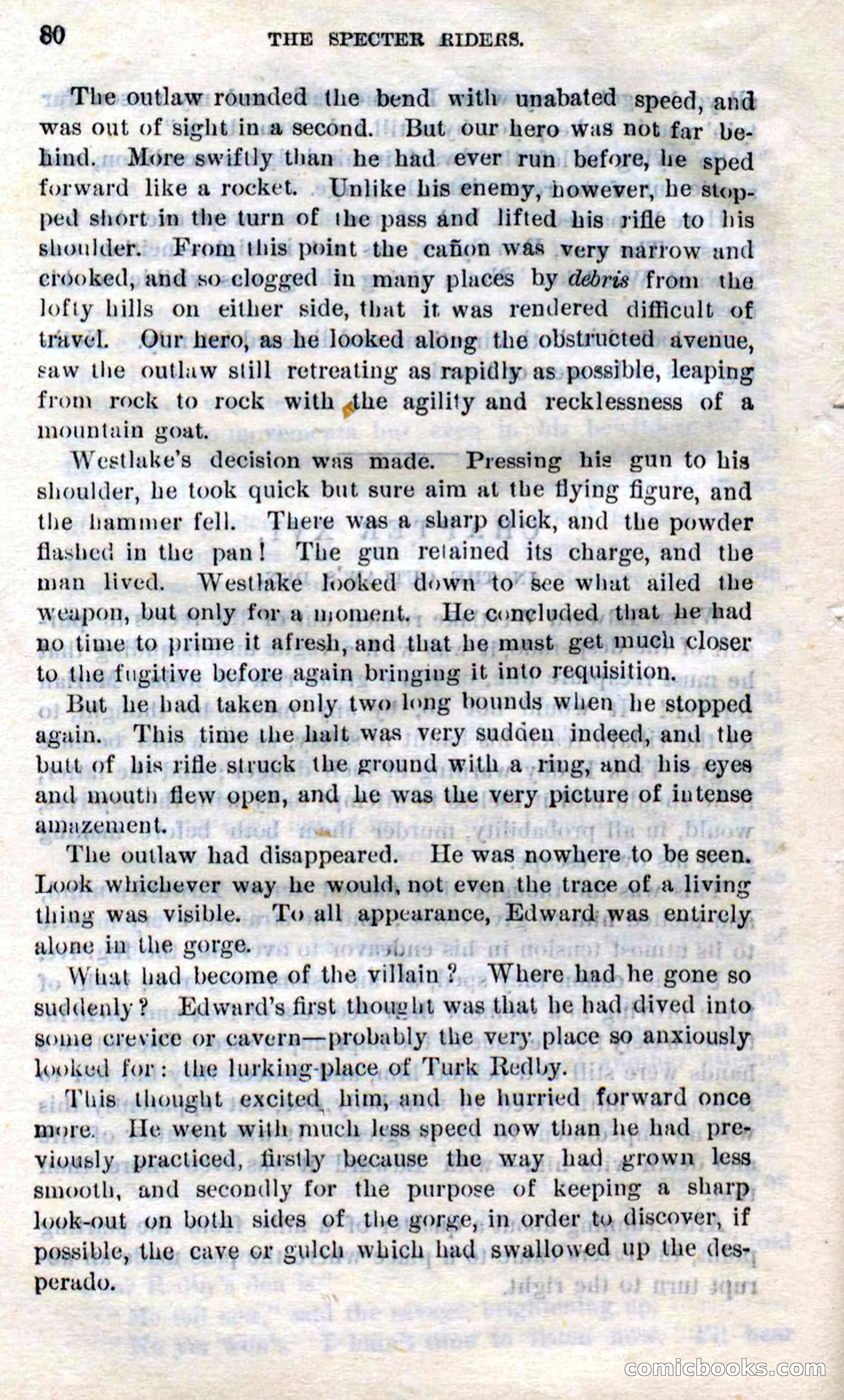 Beadle's Dime Novels No. 268: The Specter Riders — page 78 of 100