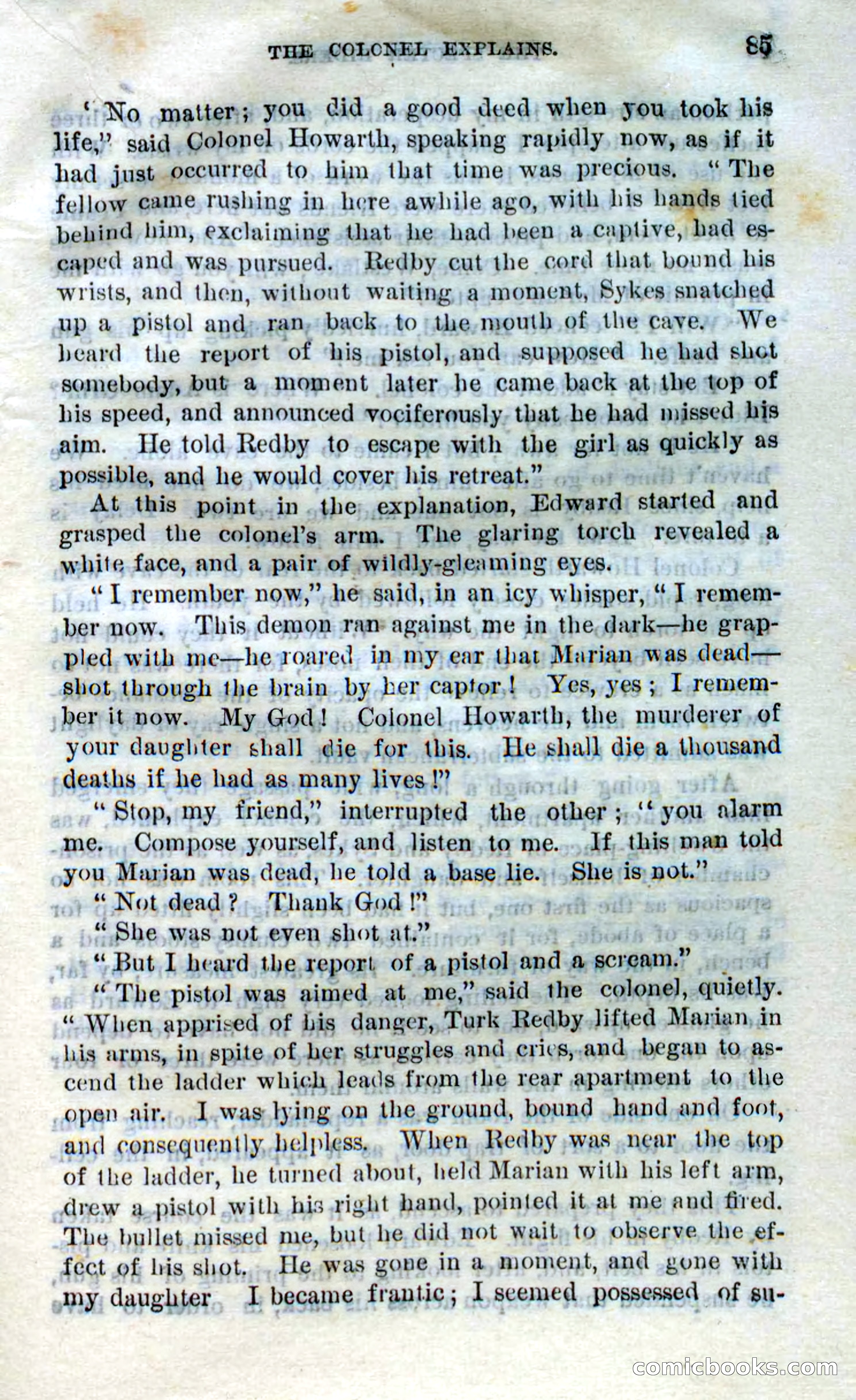 Beadle's Dime Novels No. 268: The Specter Riders — page 83 of 100