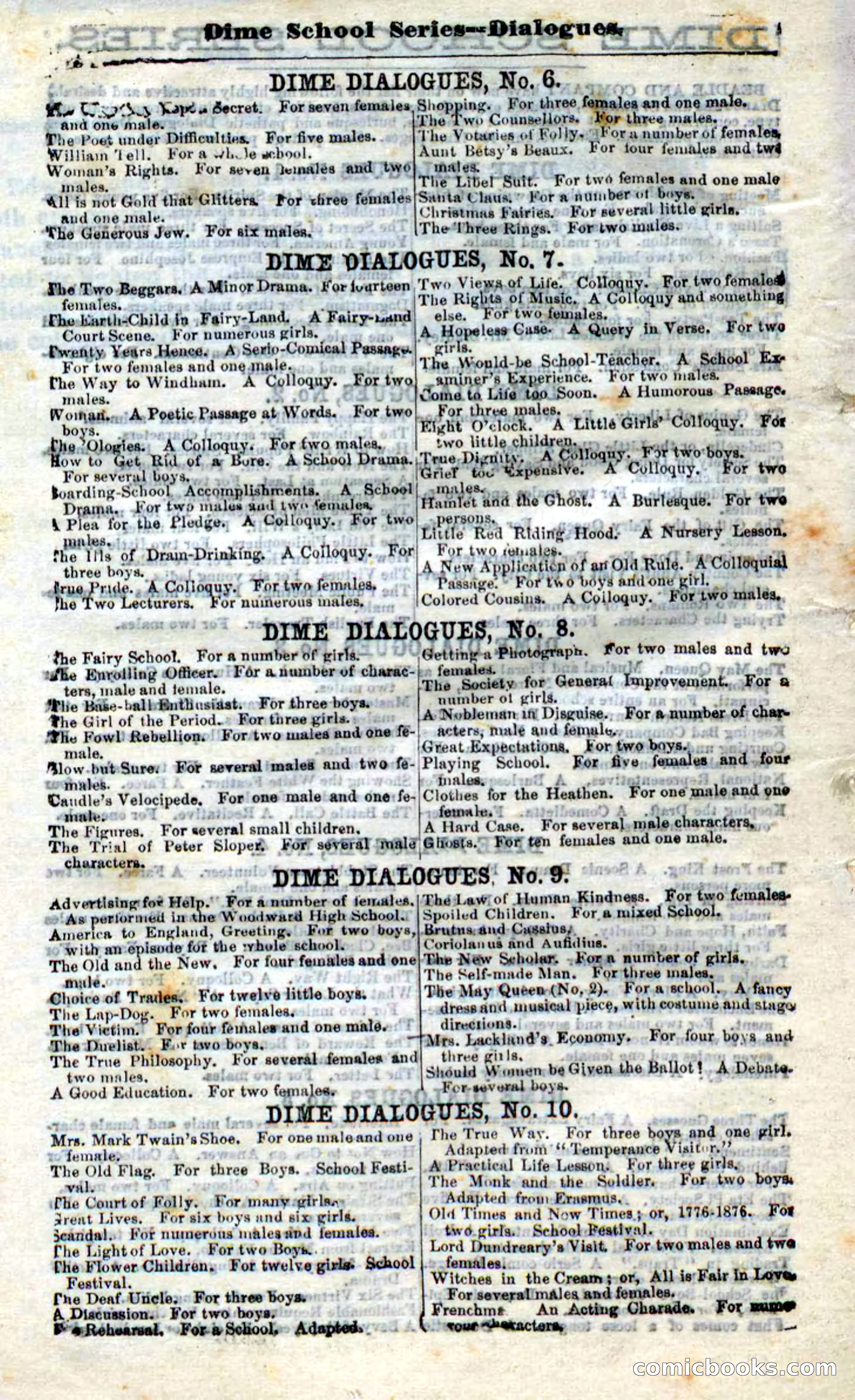 Beadle's Dime Novels No. 268: The Specter Riders — page 98 of 100