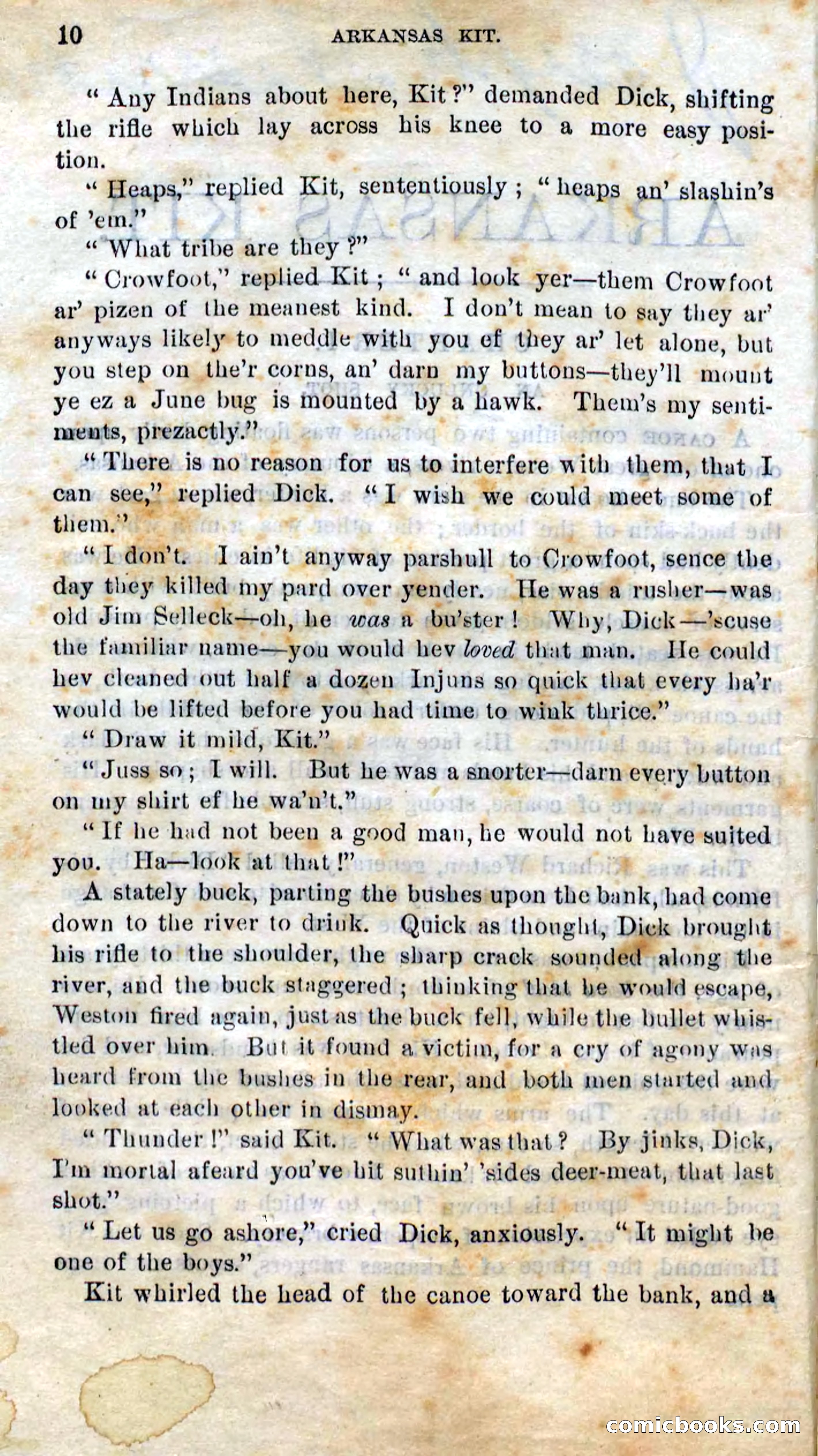 Beadle's Dime Novels No. 295 — page 8 of 100