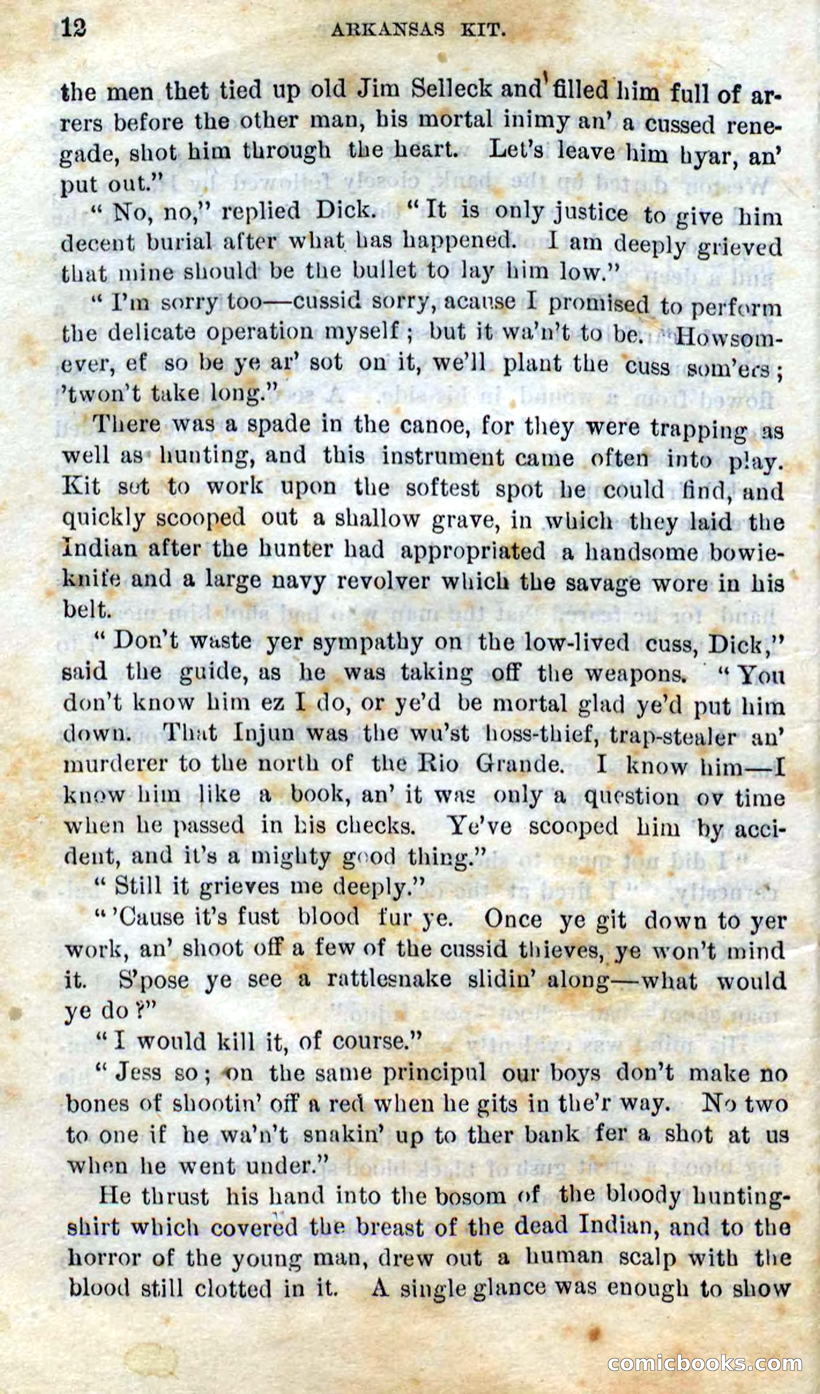 Beadle's Dime Novels No. 295 — page 10 of 100