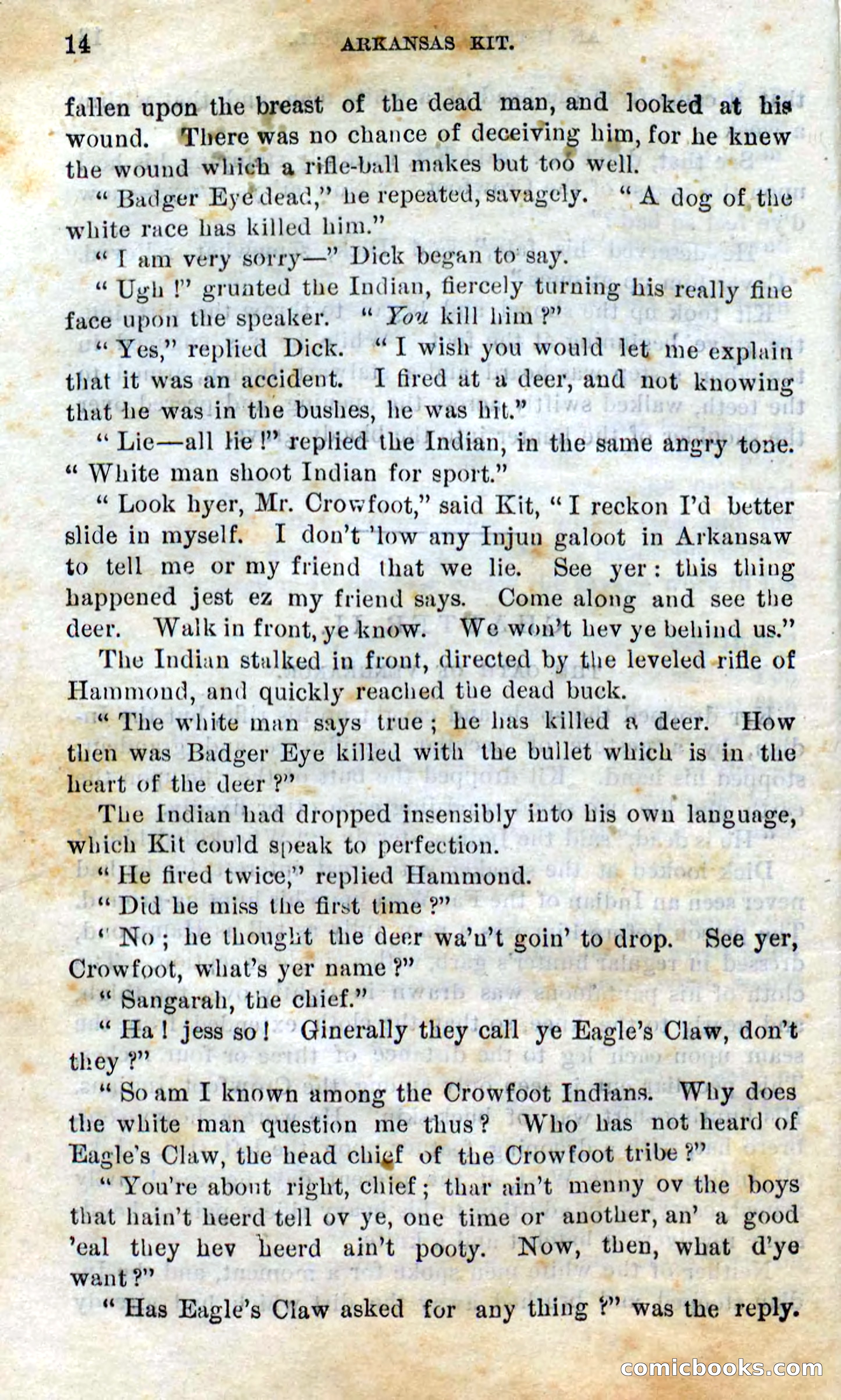 Beadle's Dime Novels No. 295 — page 12 of 100
