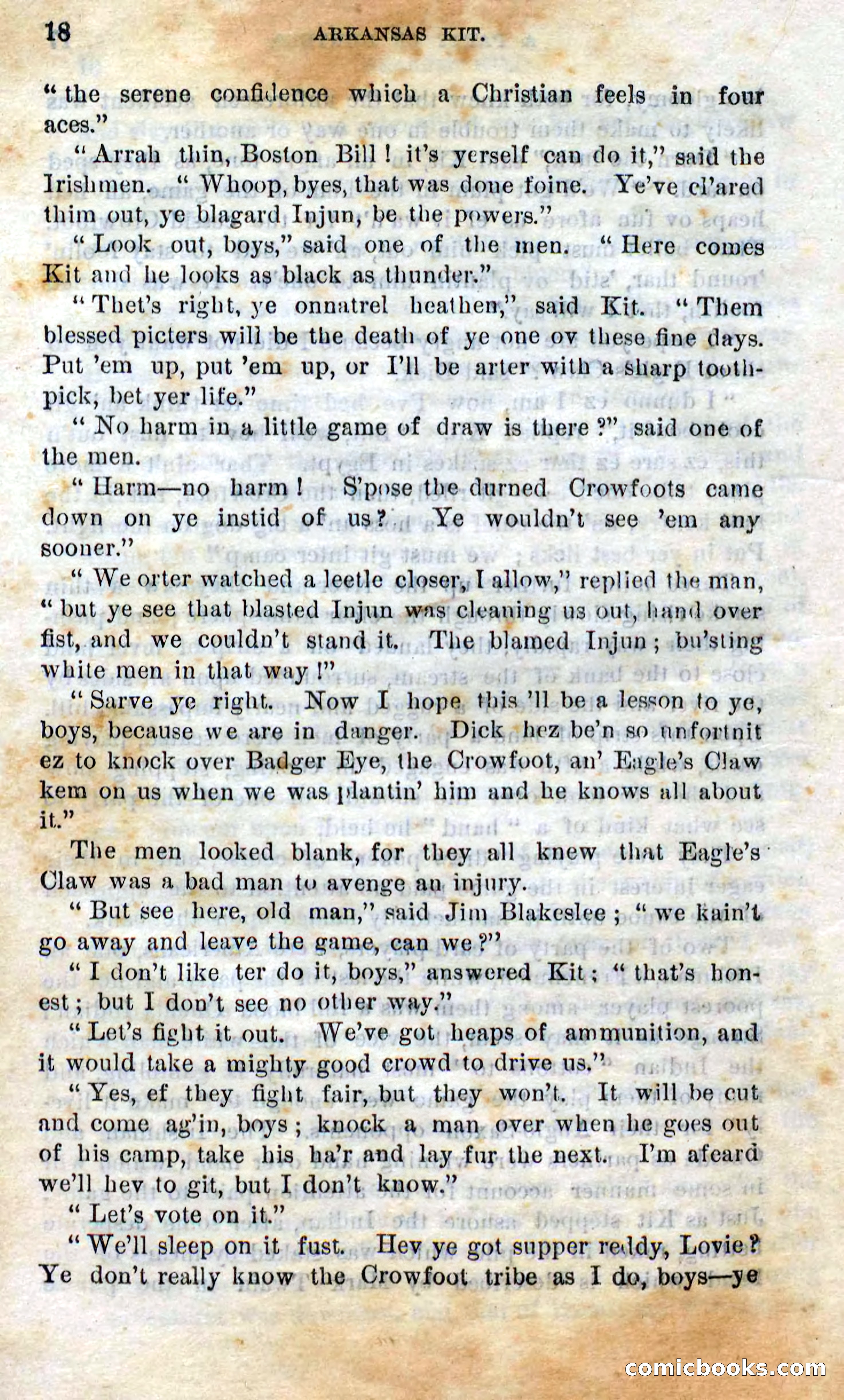 Beadle's Dime Novels No. 295 — page 16 of 100