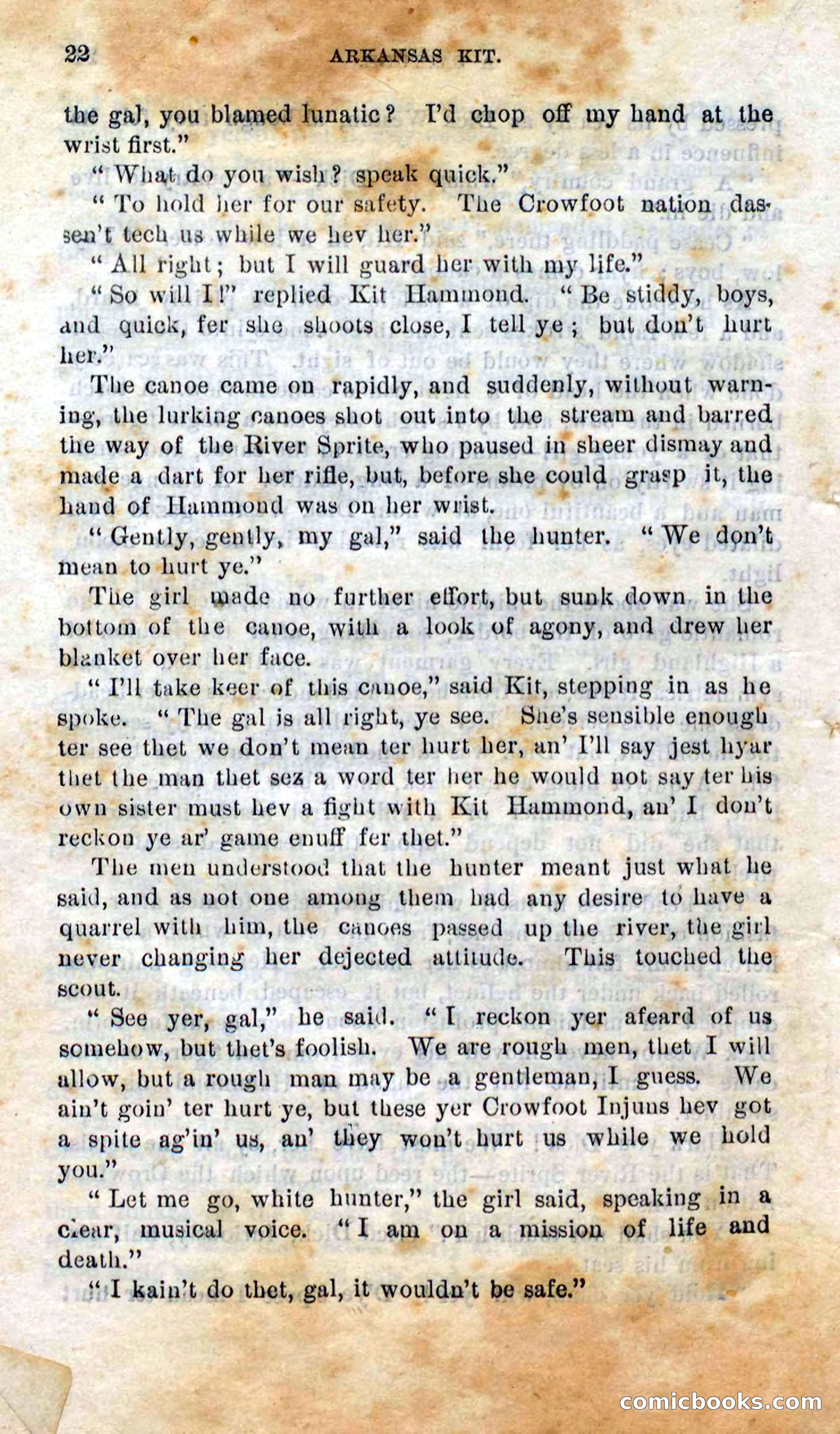 Beadle's Dime Novels No. 295 — page 20 of 100