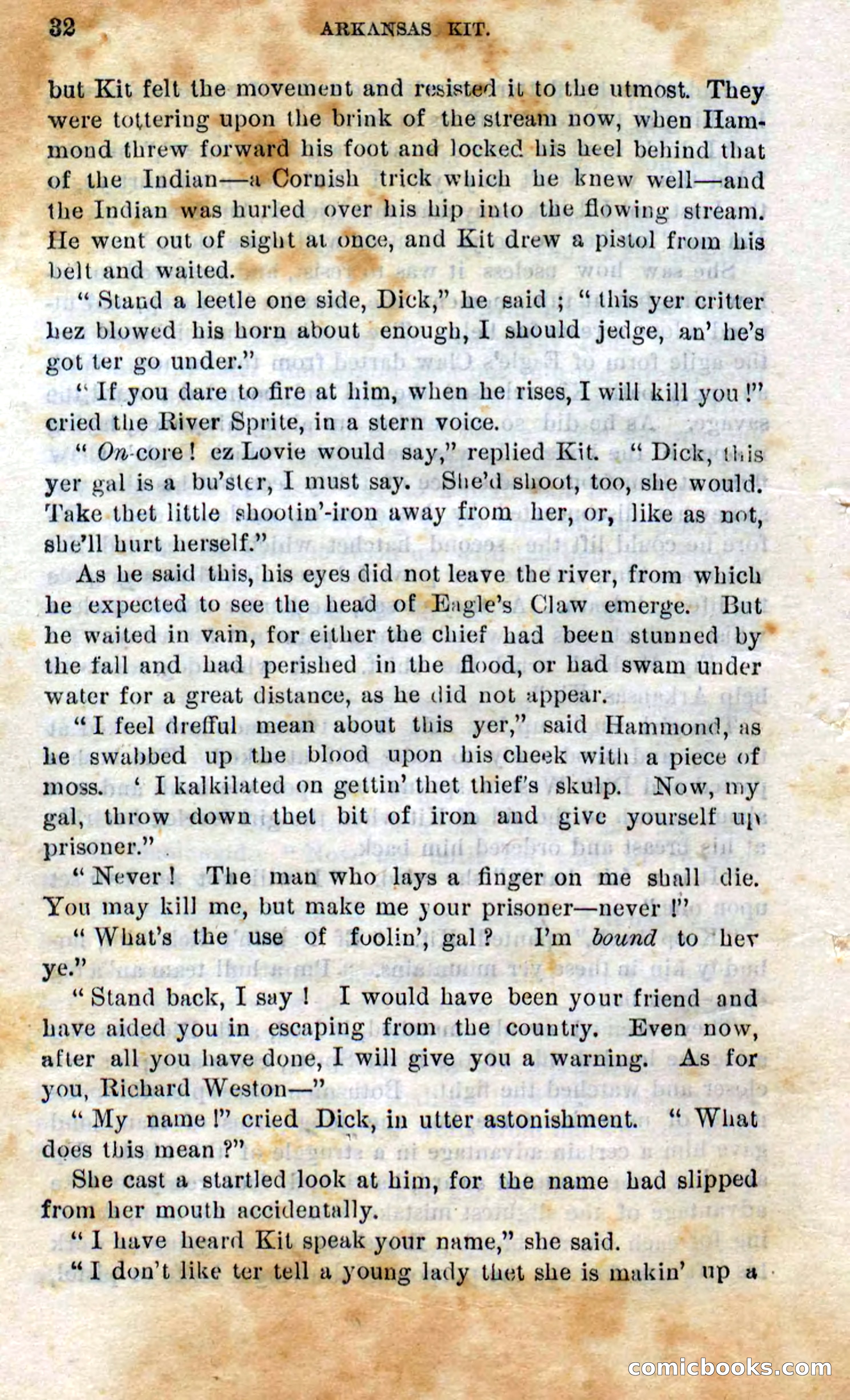 Beadle's Dime Novels No. 295 — page 30 of 100