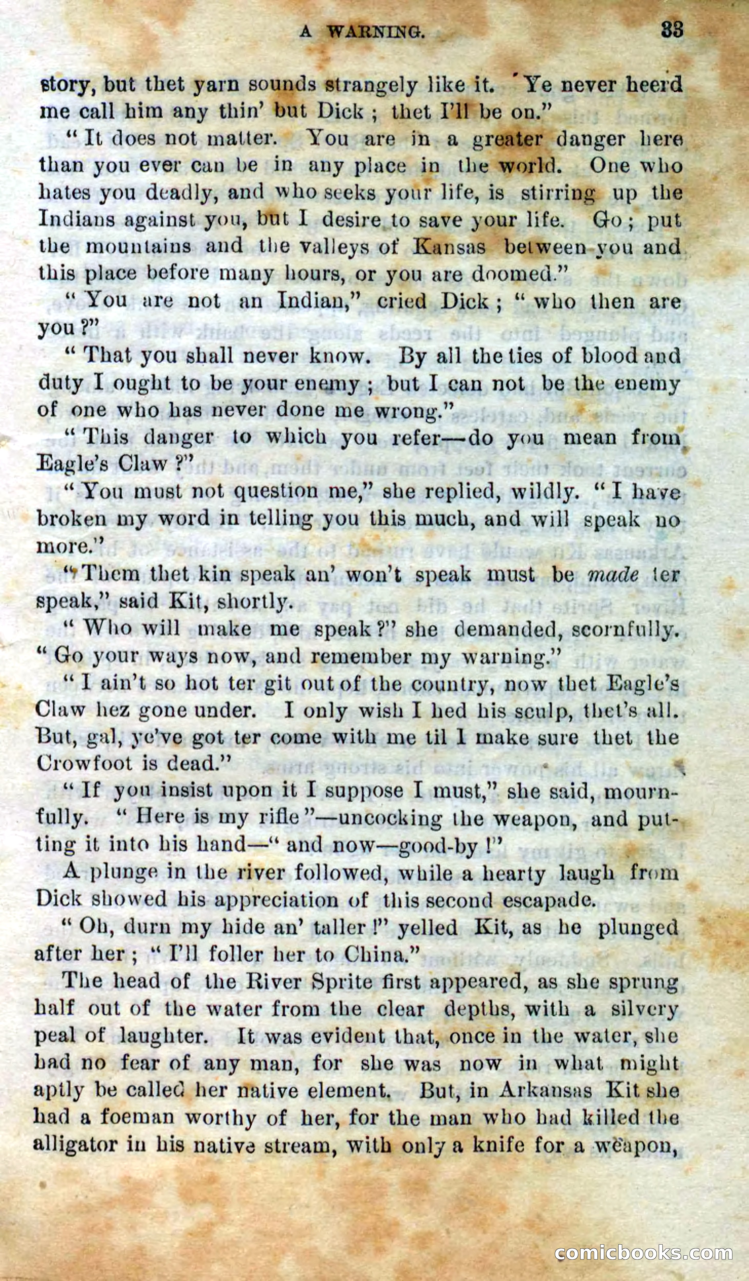 Beadle's Dime Novels No. 295 — page 31 of 100