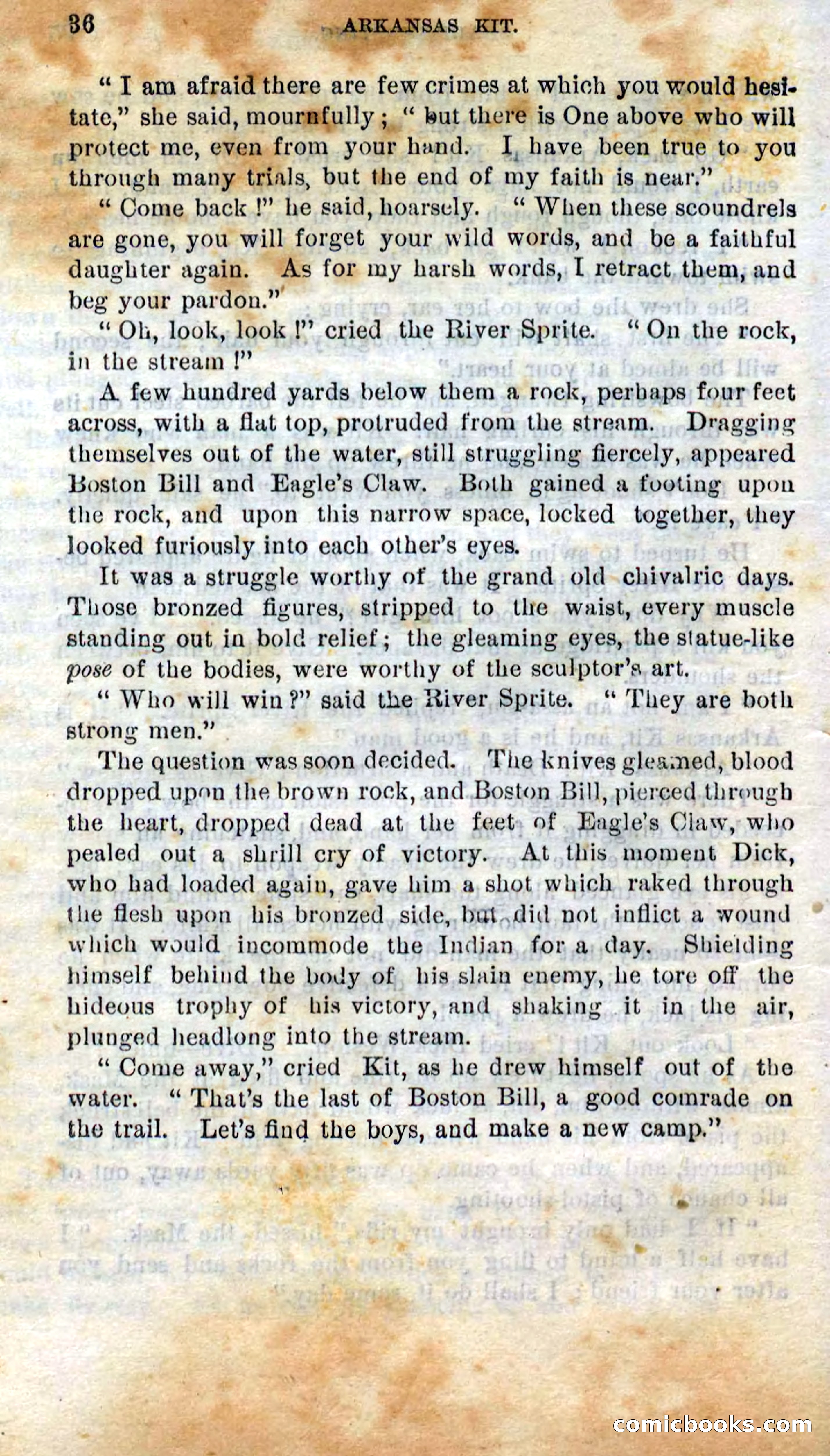 Beadle's Dime Novels No. 295 — page 34 of 100
