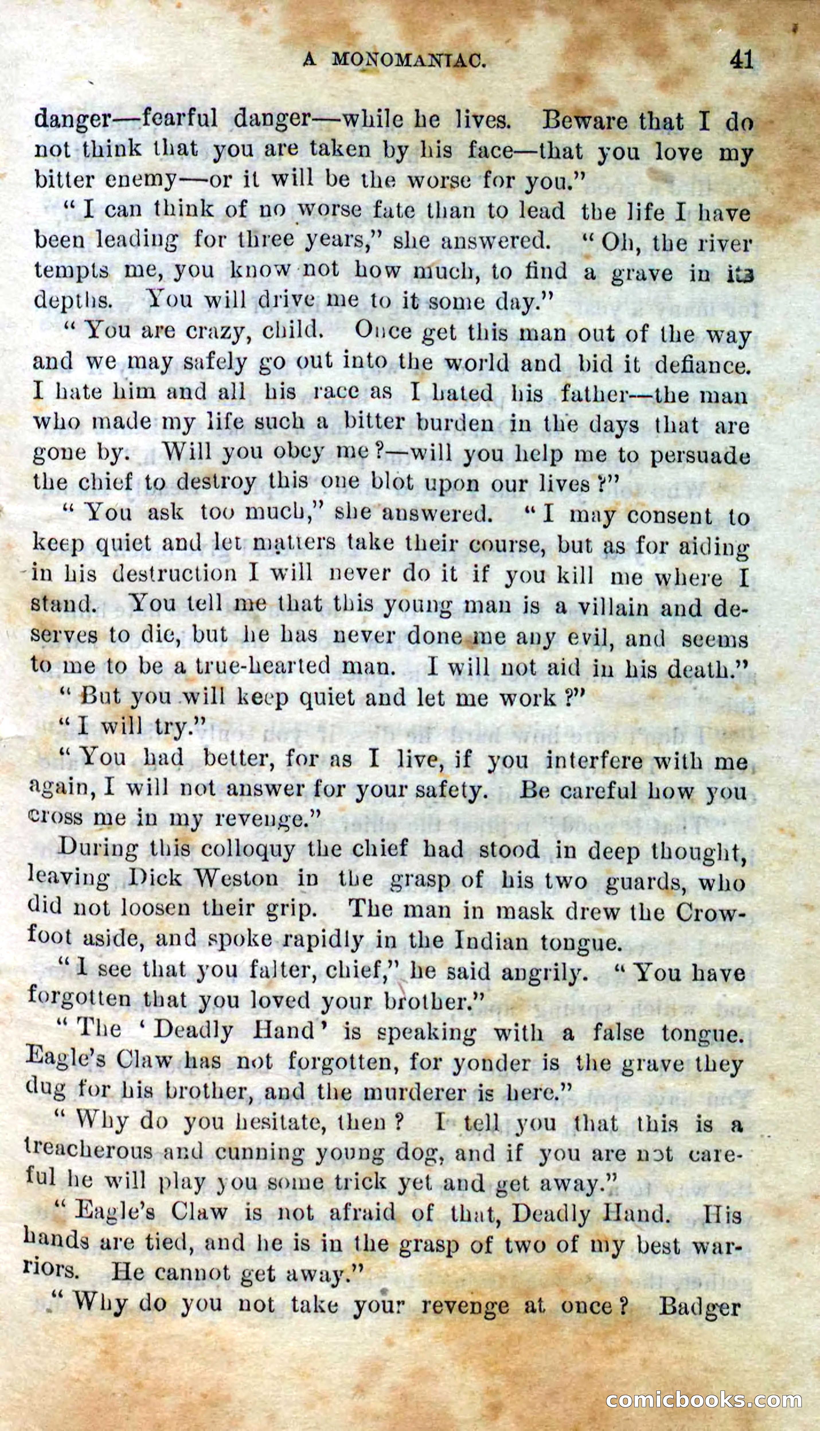Beadle's Dime Novels No. 295 — page 39 of 100