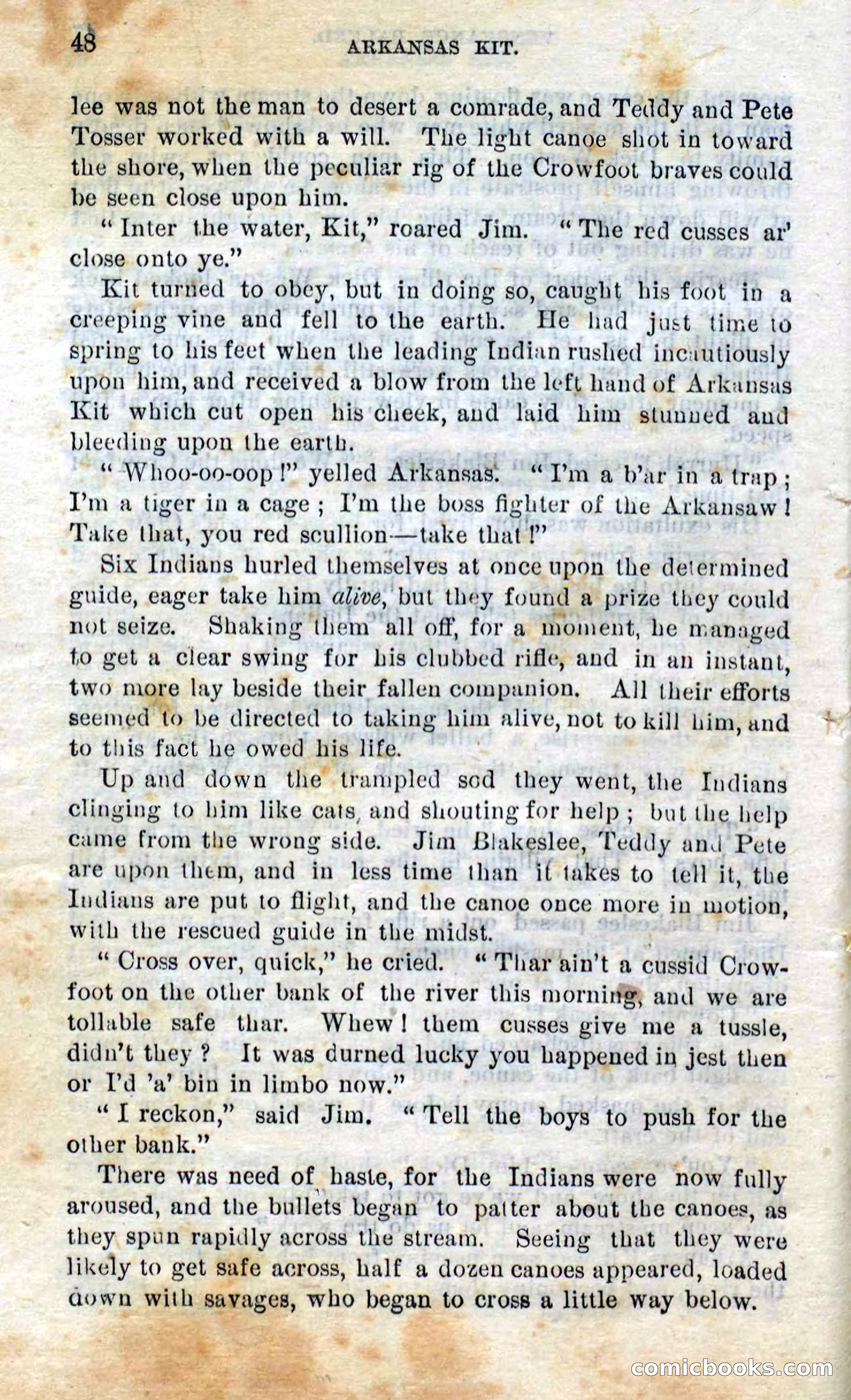 Beadle's Dime Novels No. 295 — page 46 of 100