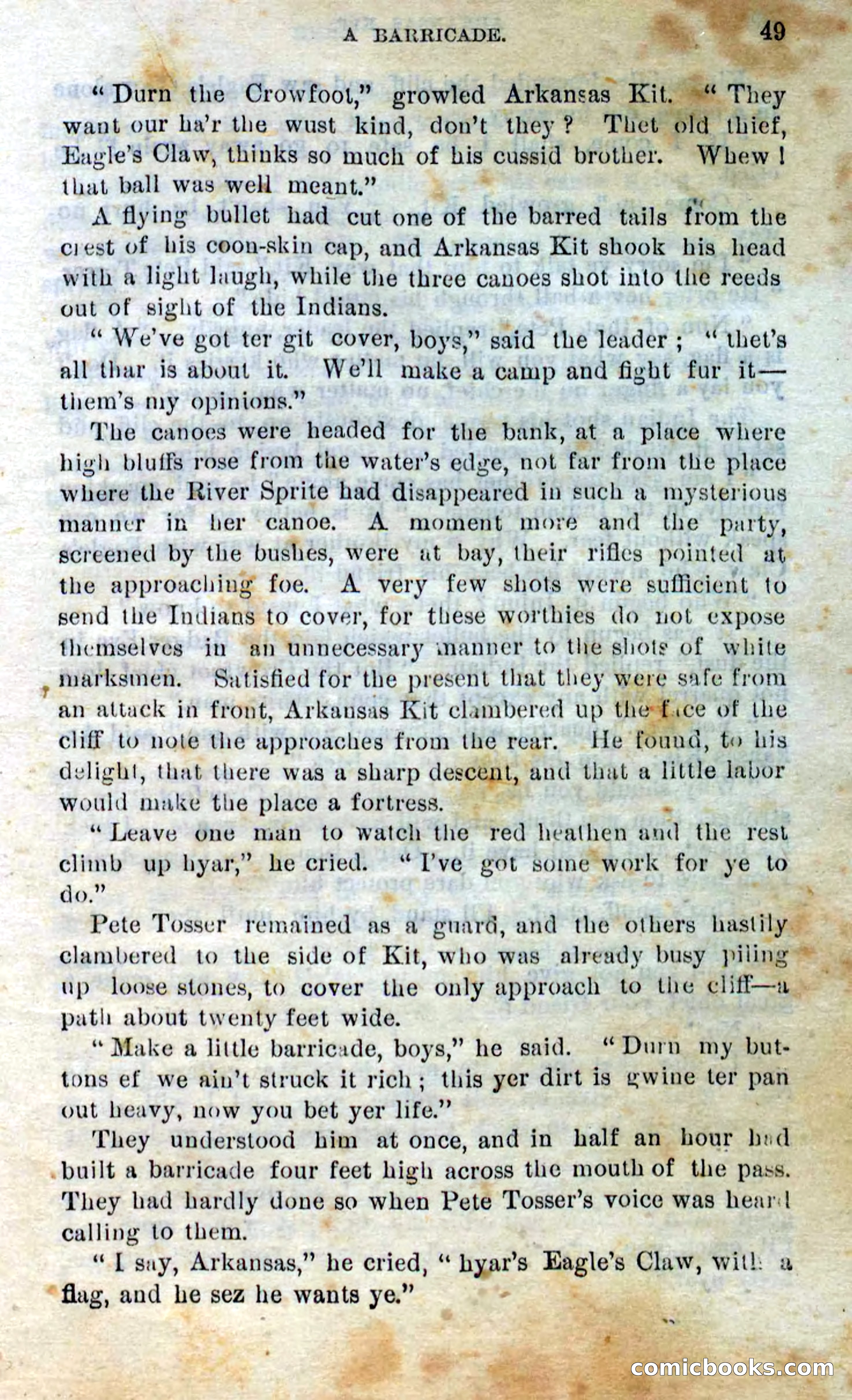 Beadle's Dime Novels No. 295 — page 47 of 100