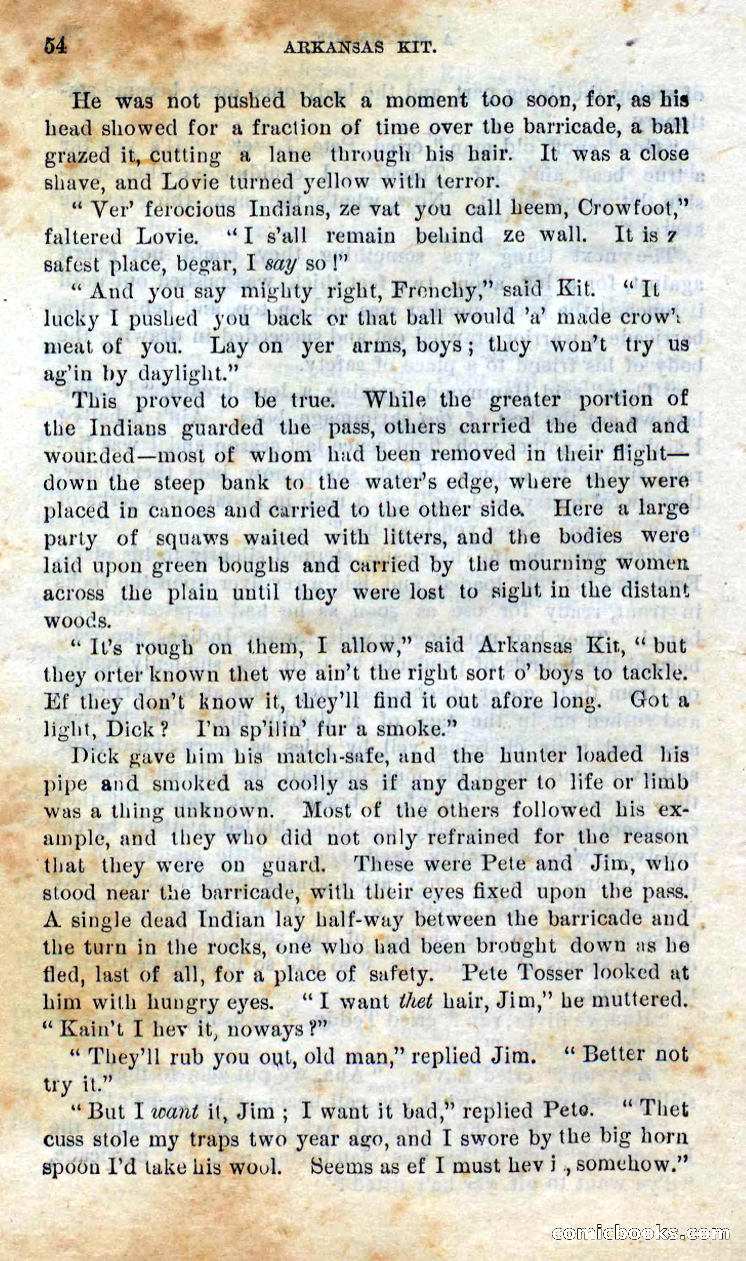 Beadle's Dime Novels No. 295 — page 52 of 100