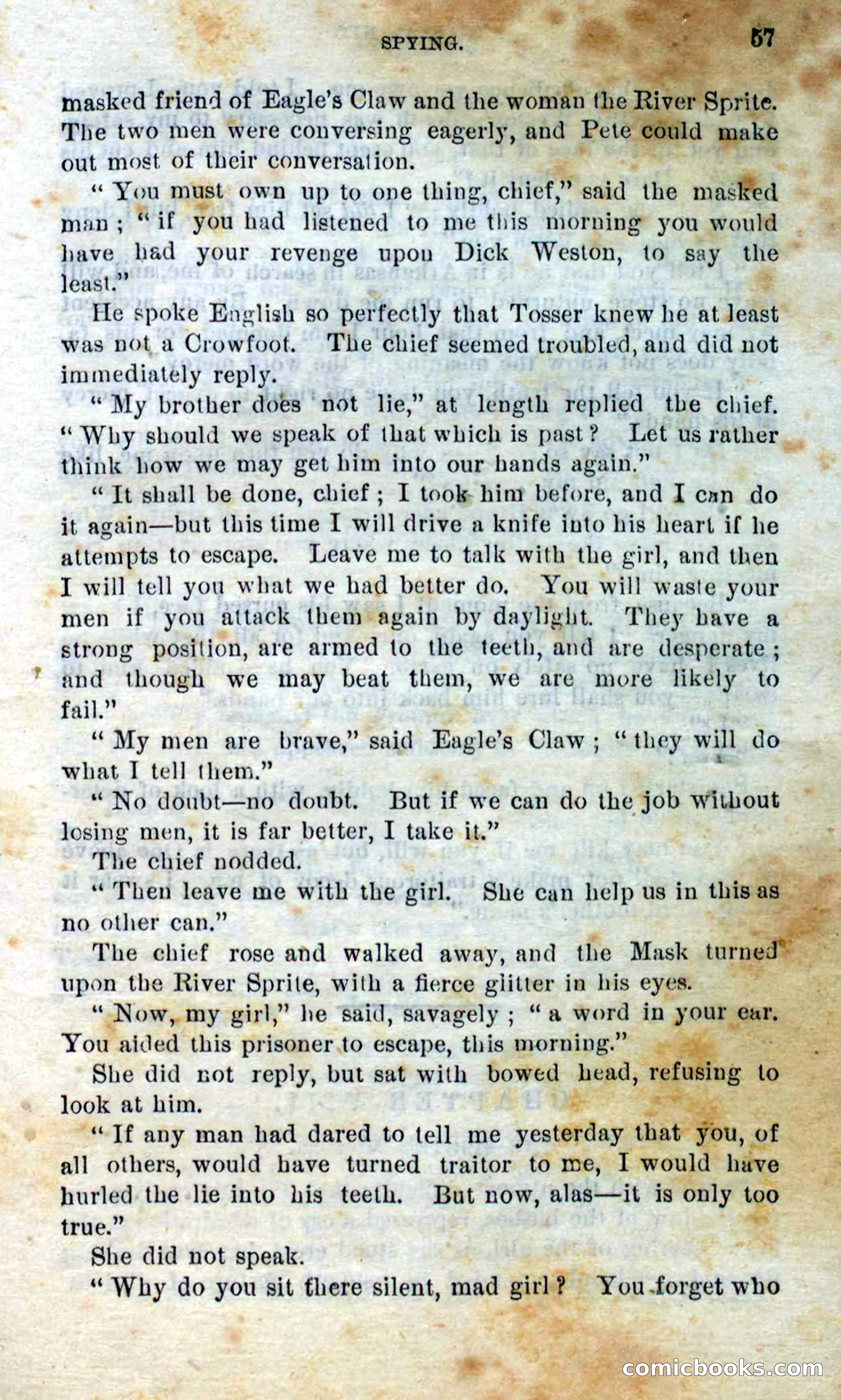 Beadle's Dime Novels No. 295 — page 55 of 100