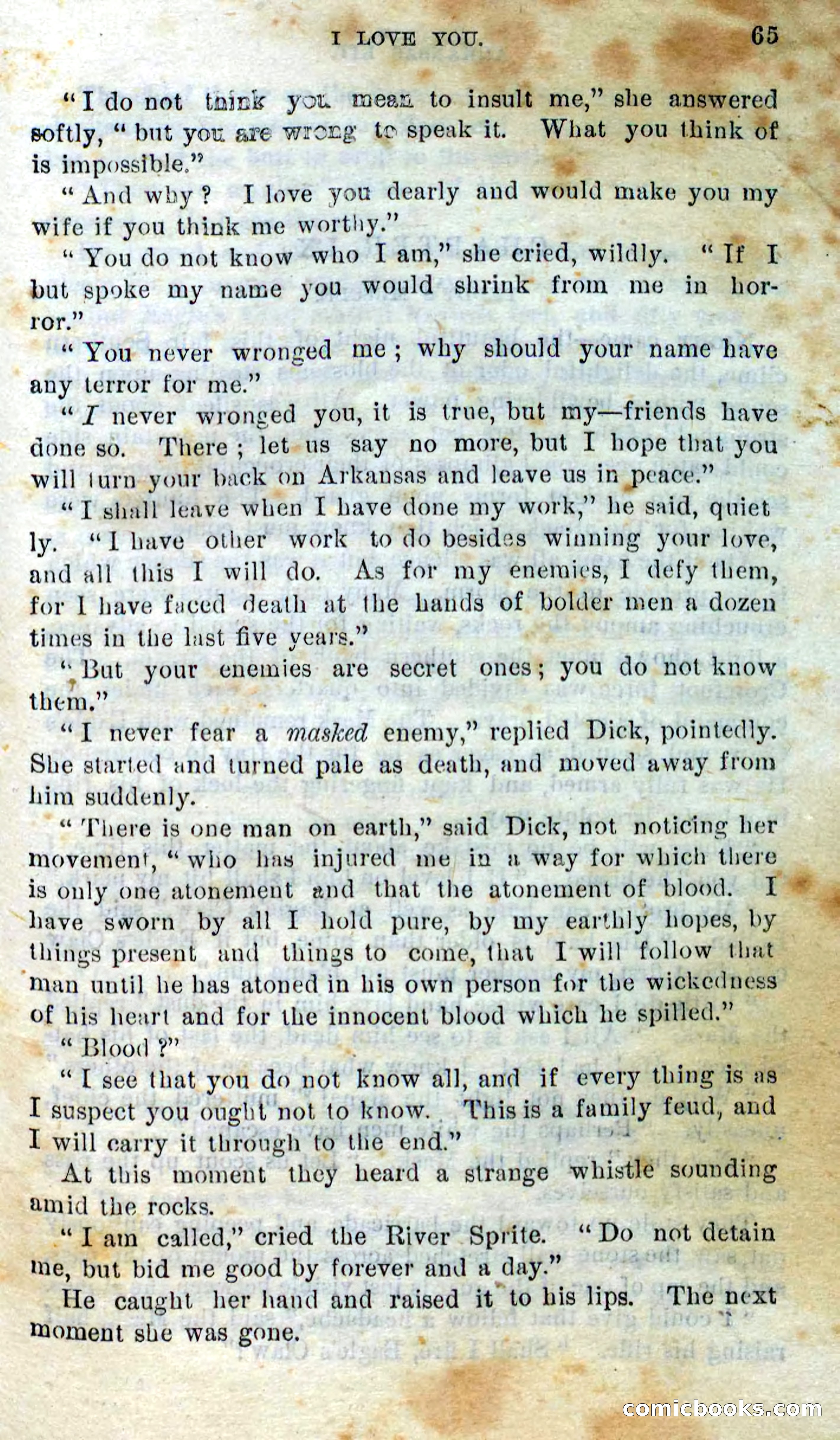 Beadle's Dime Novels No. 295 — page 63 of 100