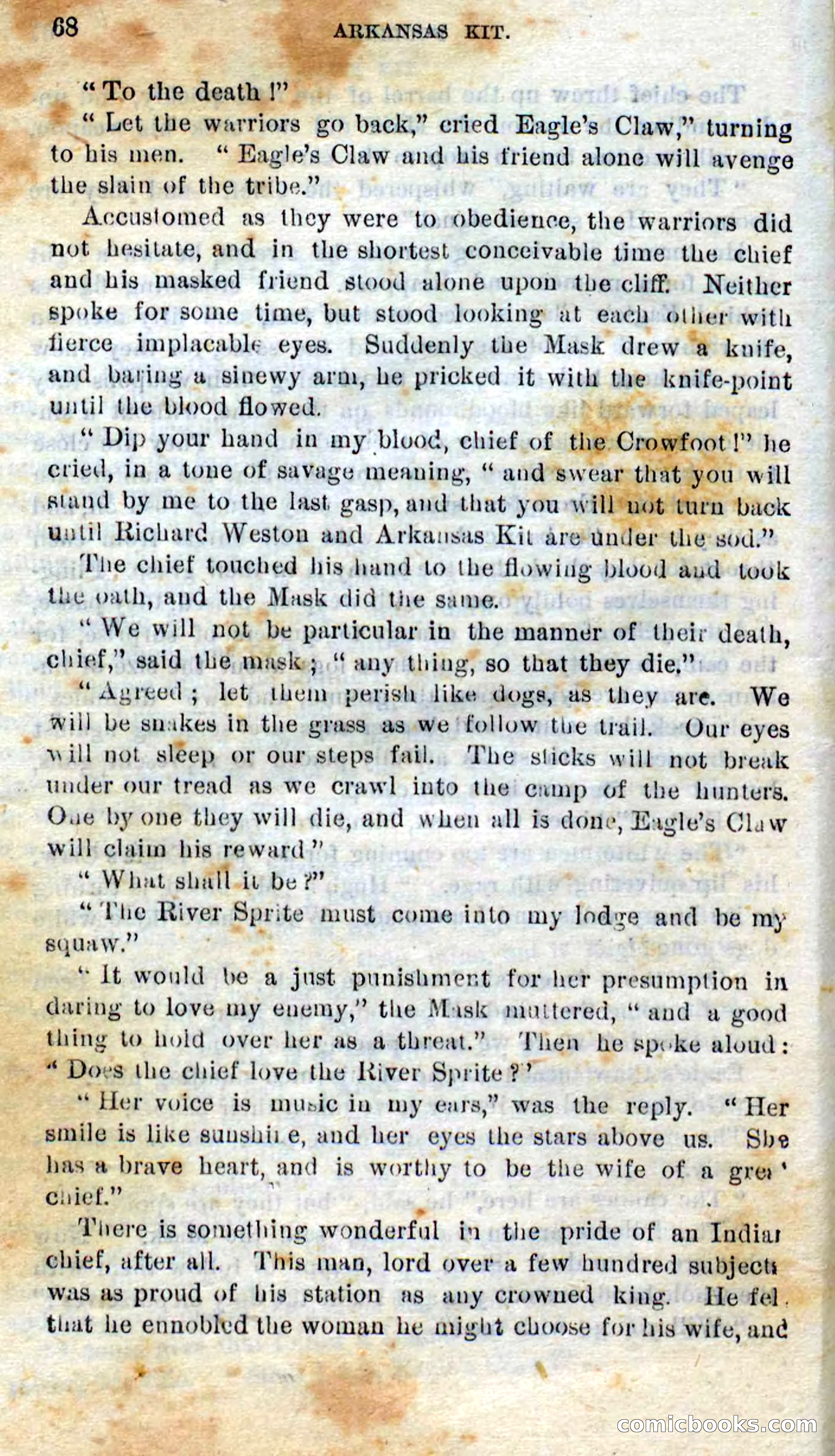 Beadle's Dime Novels No. 295 — page 66 of 100