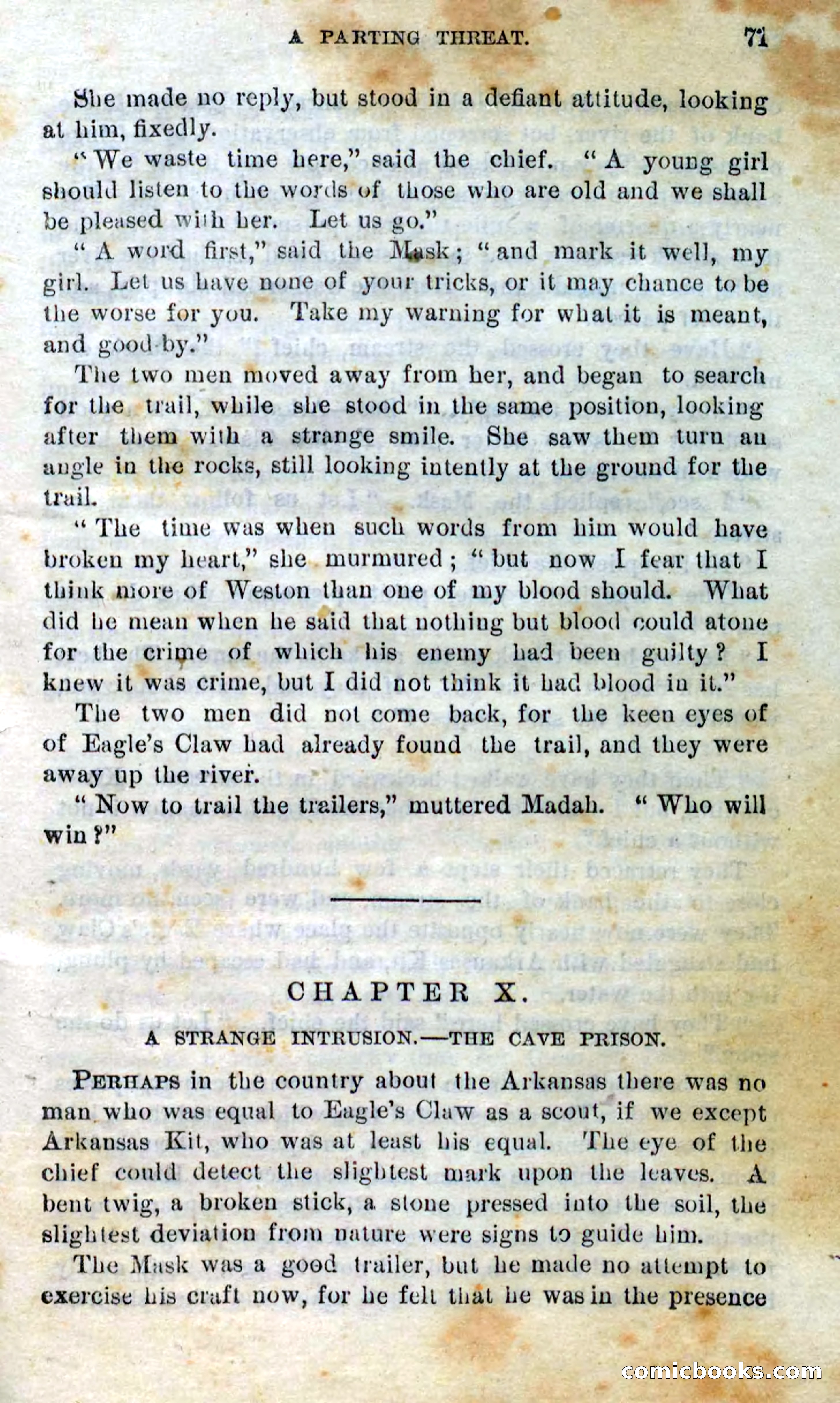 Beadle's Dime Novels No. 295 — page 69 of 100