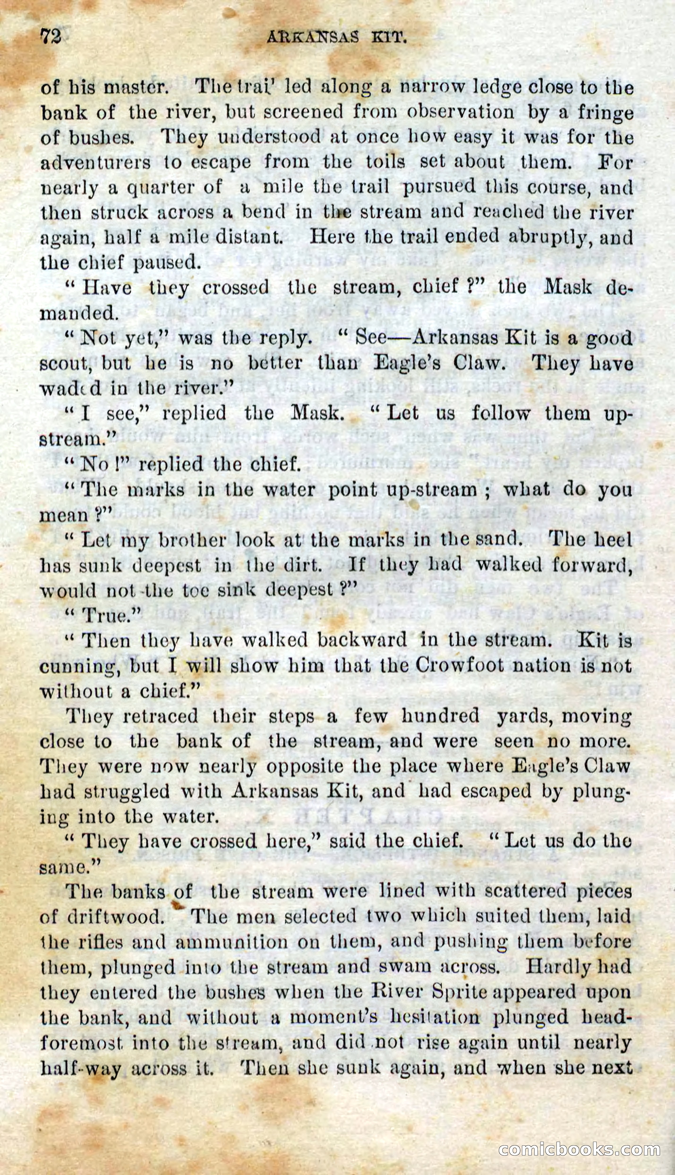 Beadle's Dime Novels No. 295 — page 70 of 100