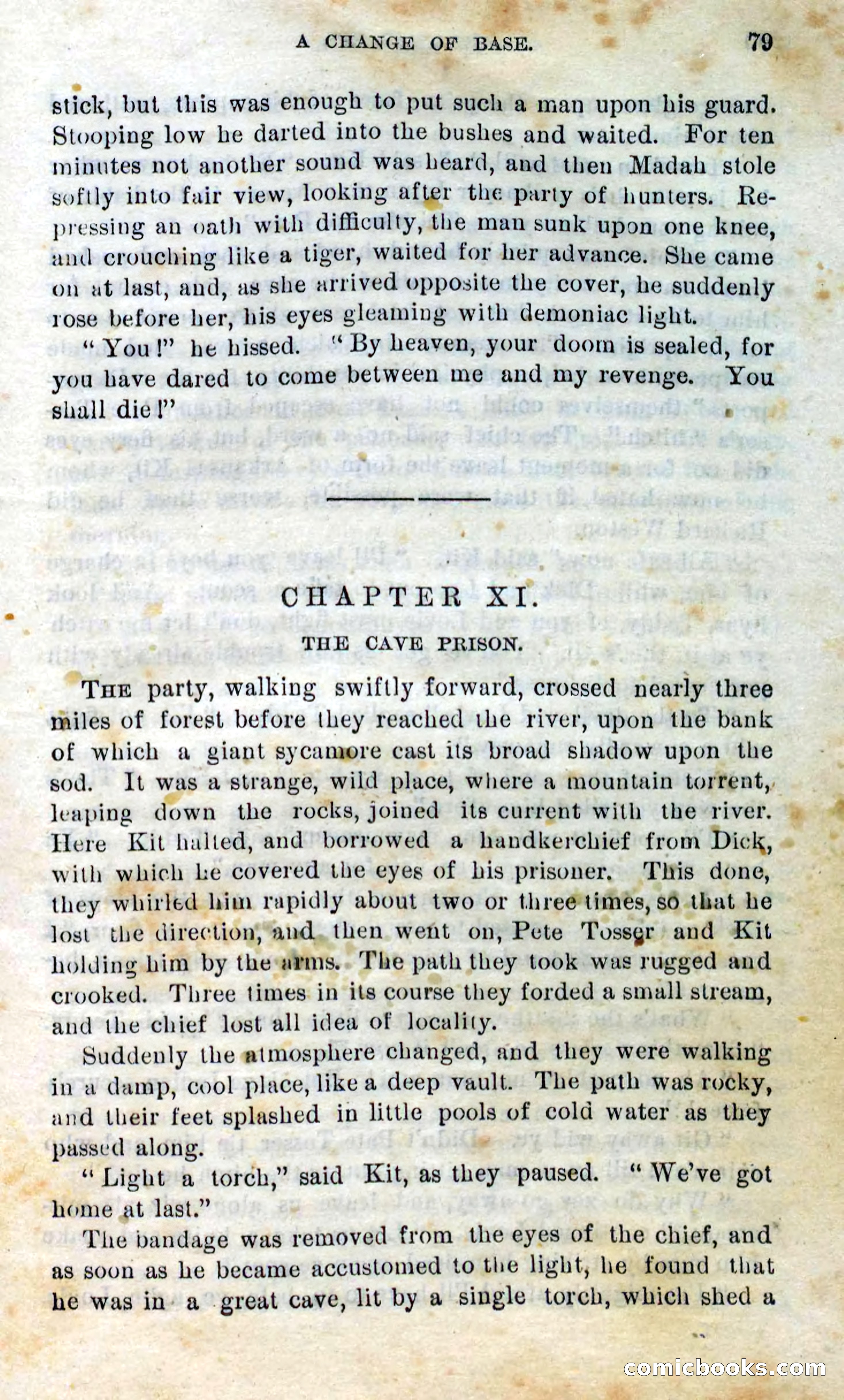 Beadle's Dime Novels No. 295 — page 77 of 100