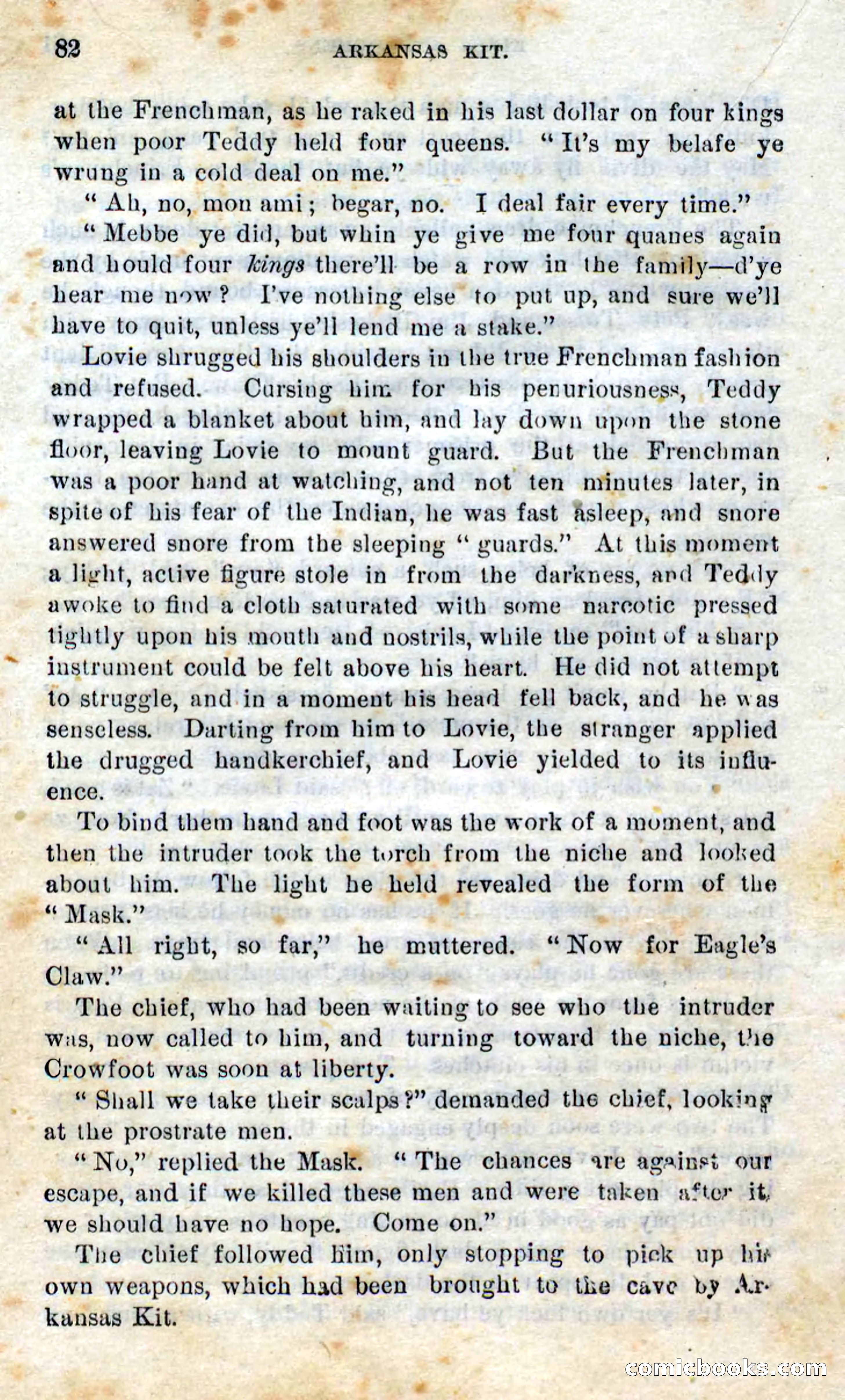 Beadle's Dime Novels No. 295 — page 80 of 100