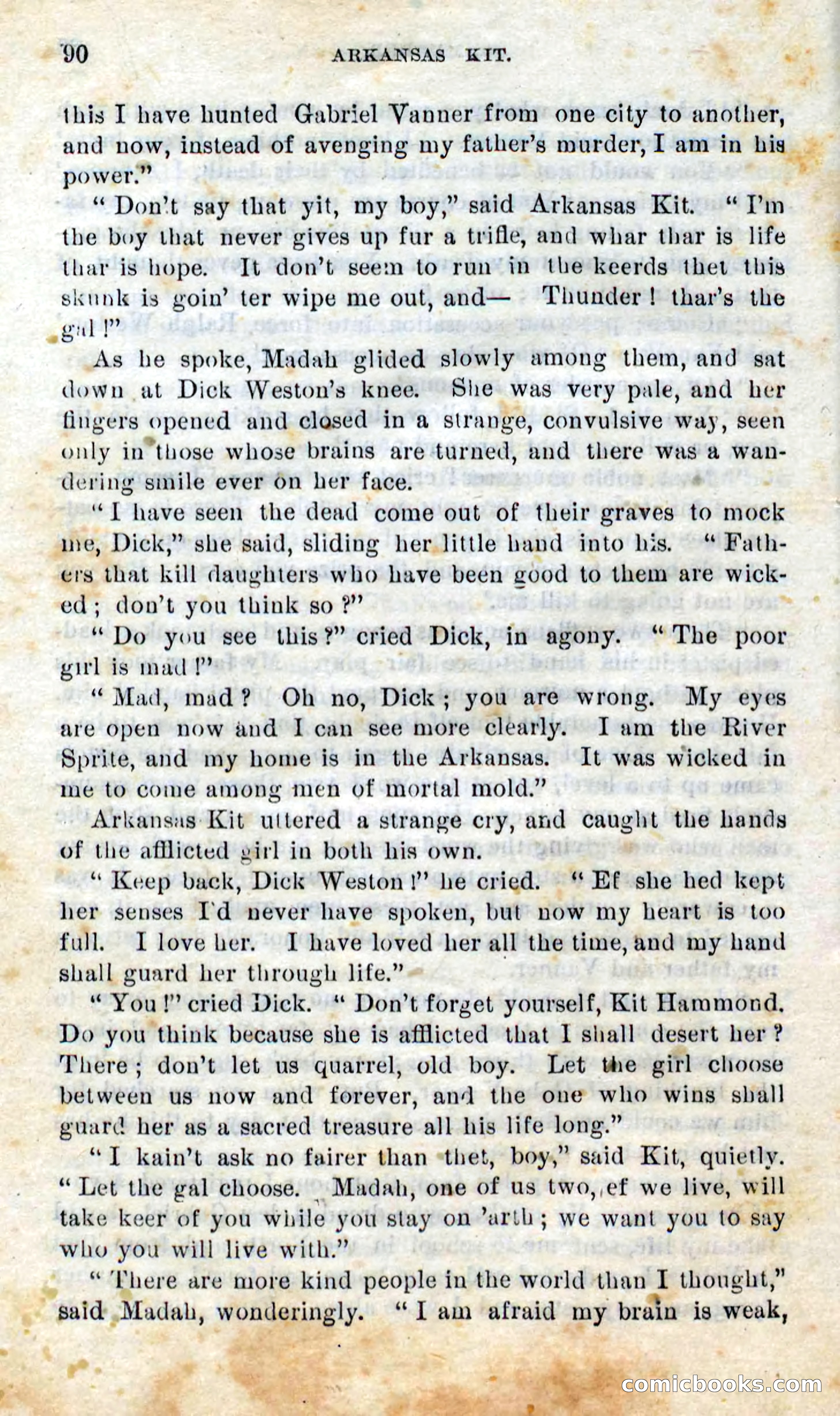 Beadle's Dime Novels No. 295 — page 88 of 100