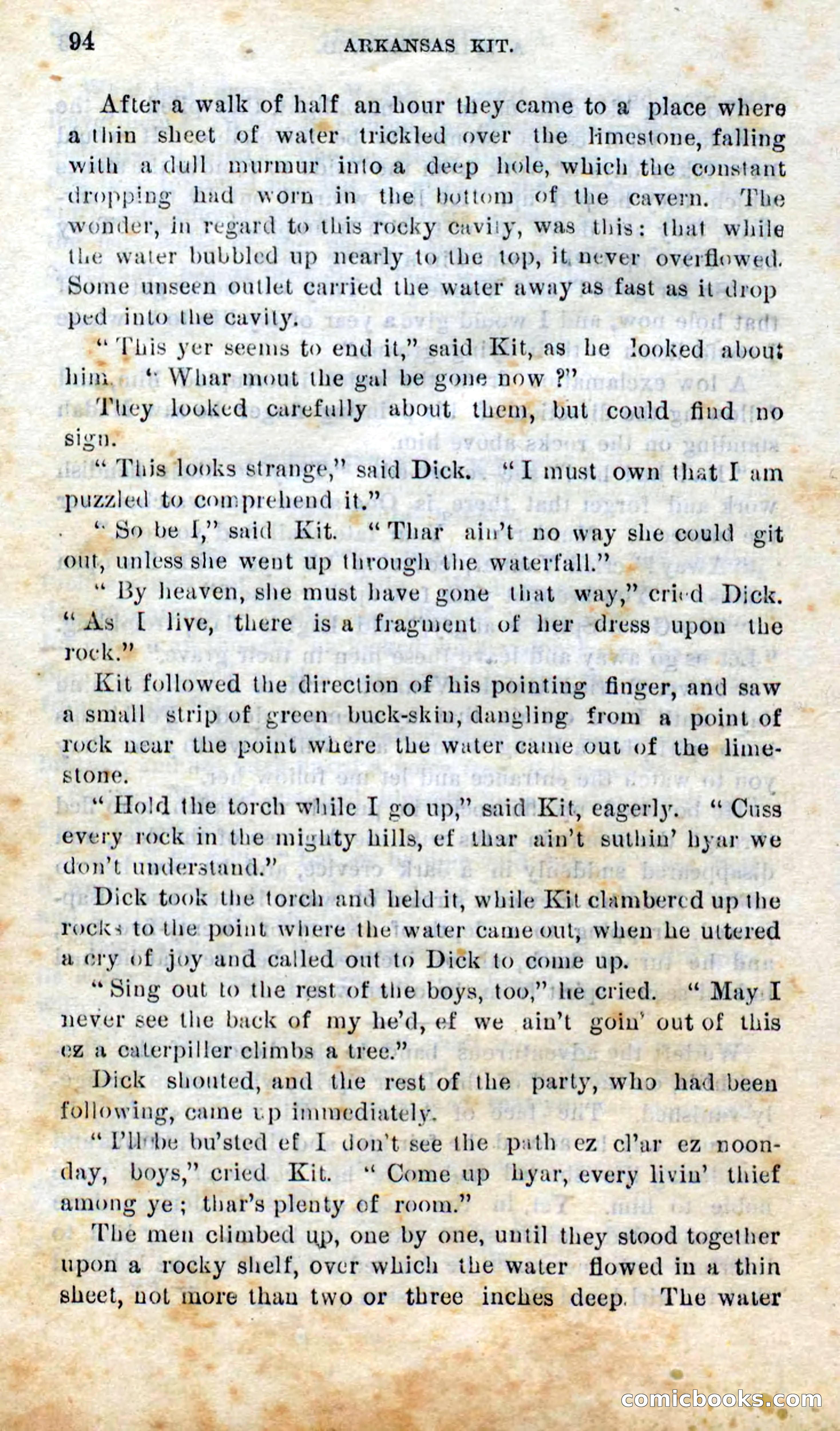 Beadle's Dime Novels No. 295 — page 92 of 100