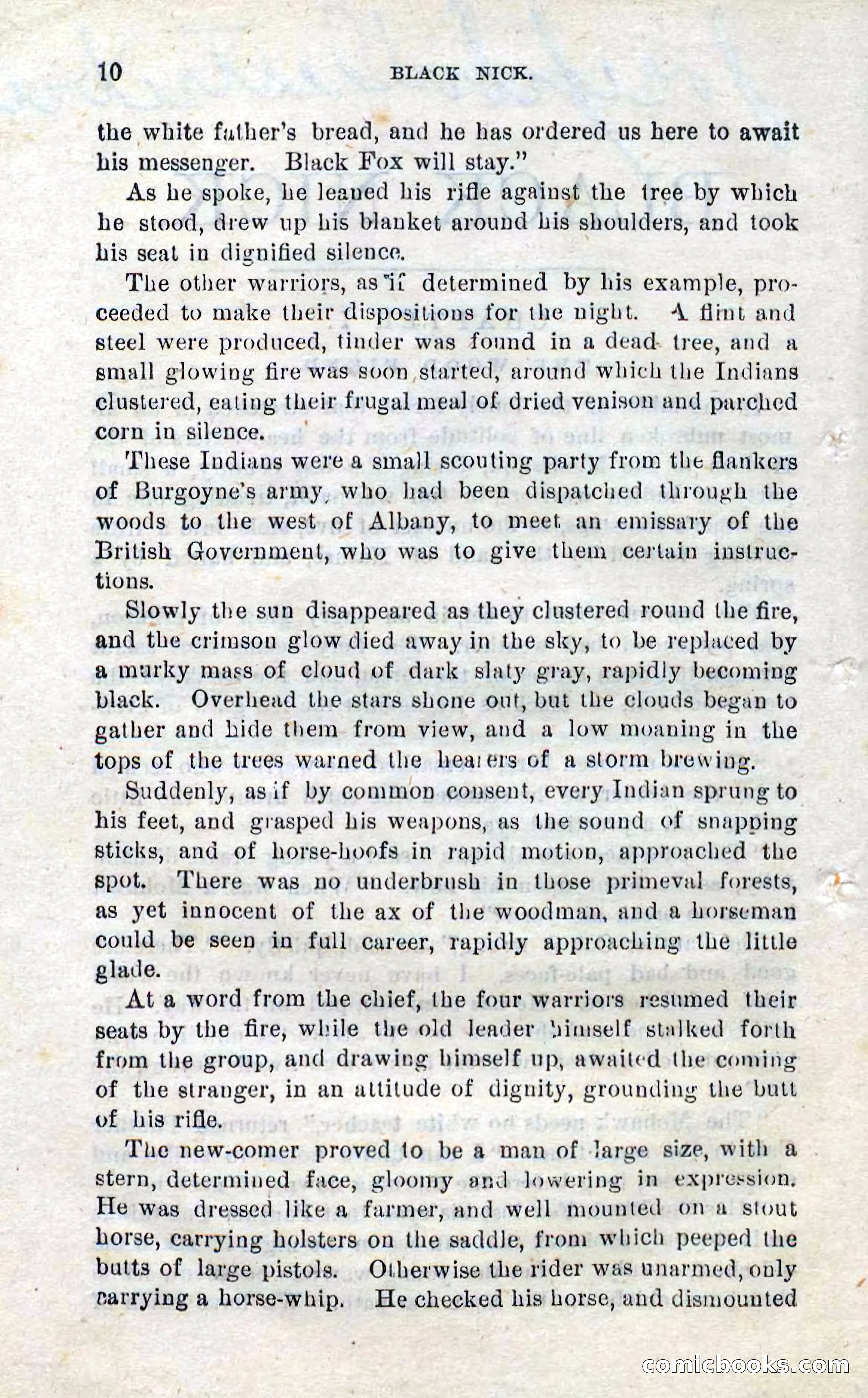 Beadle's Dime Novels No. 297: Black Nick — page 8 of 100